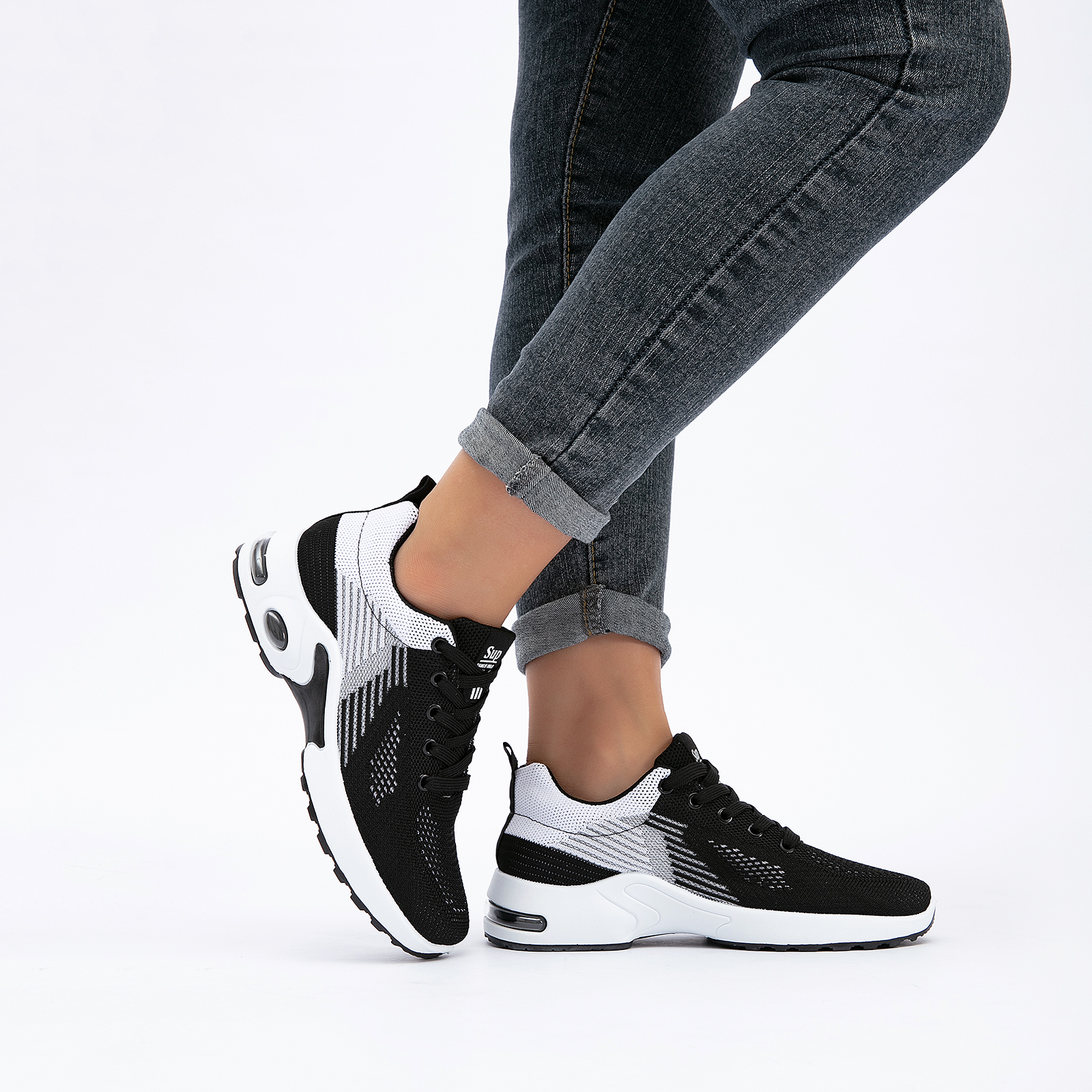 Lightweight Breathable Mesh Air Cushion Sneakers For Women & Man