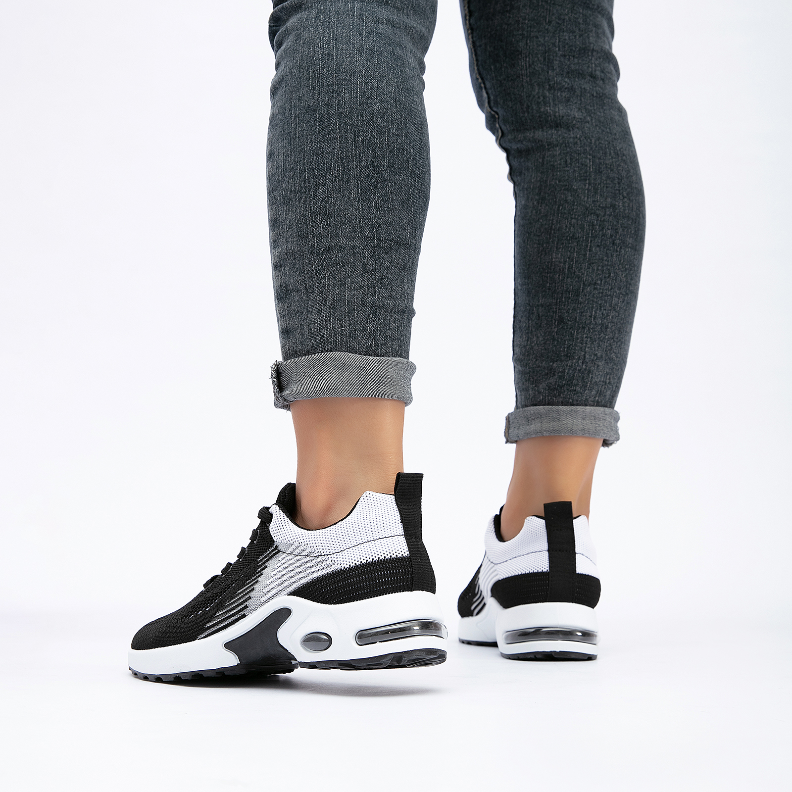 Lightweight Breathable Mesh Air Cushion Sneakers For Women & Man