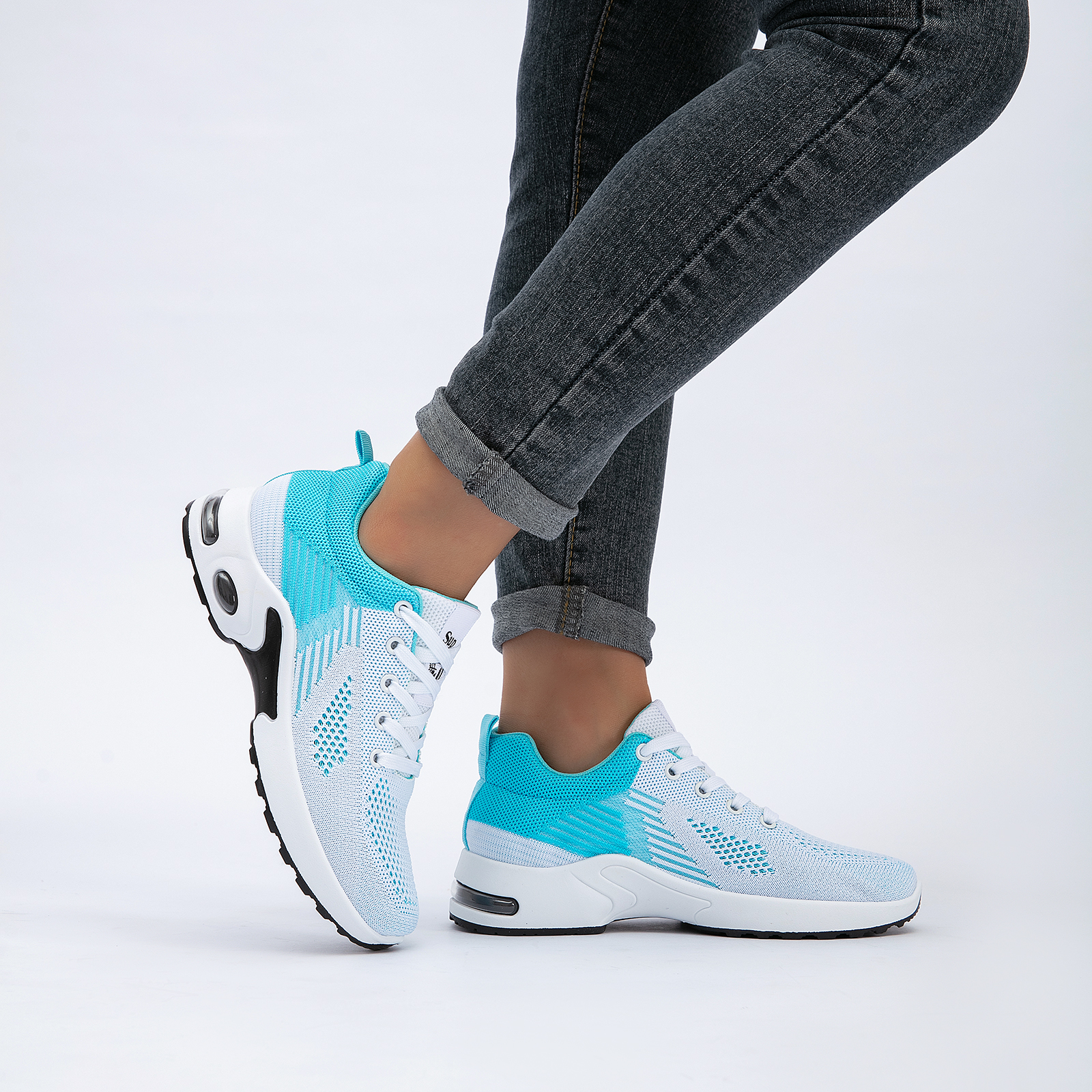 Lightweight Breathable Mesh Air Cushion Sneakers For Women & Man