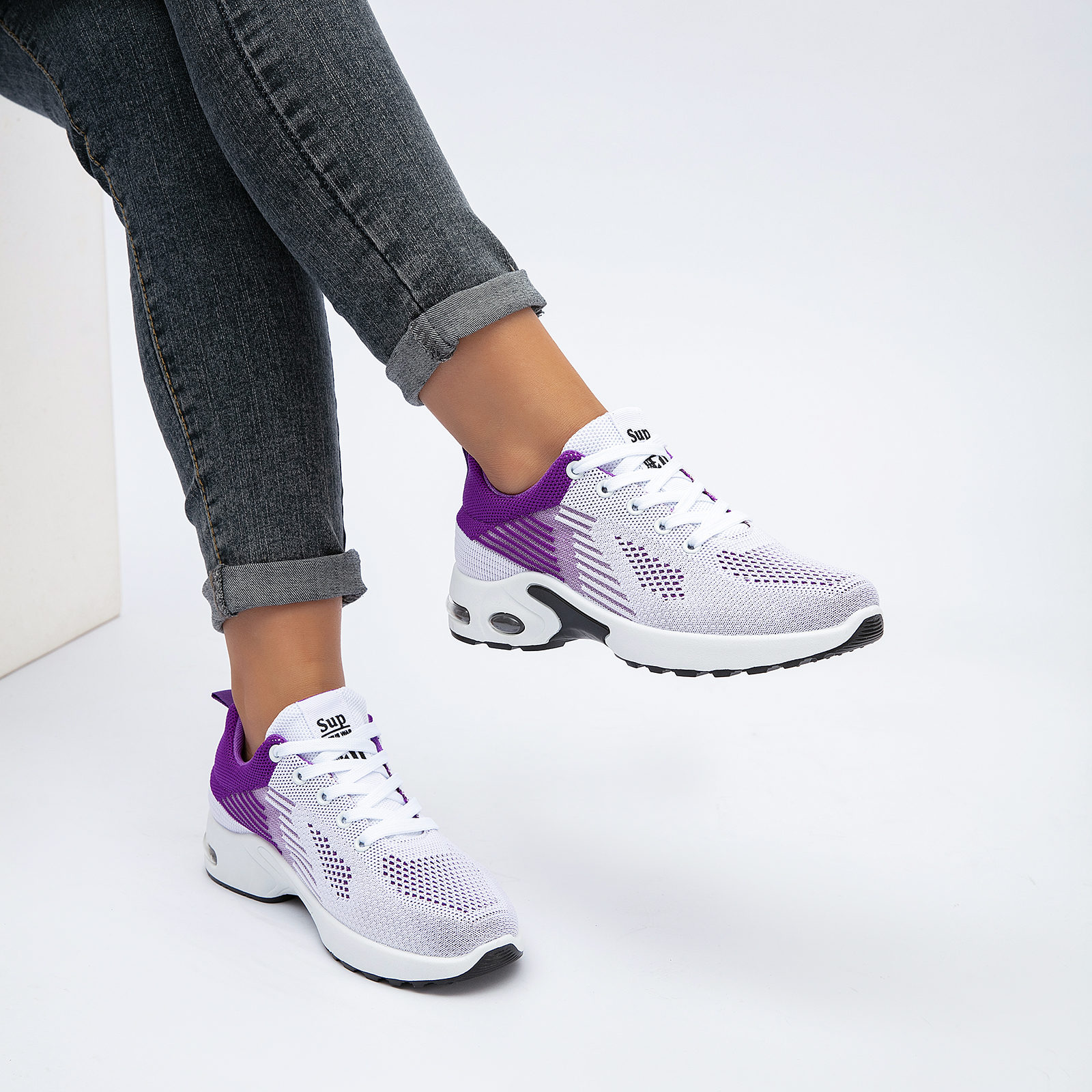 Lightweight Breathable Mesh Air Cushion Sneakers For Women & Man