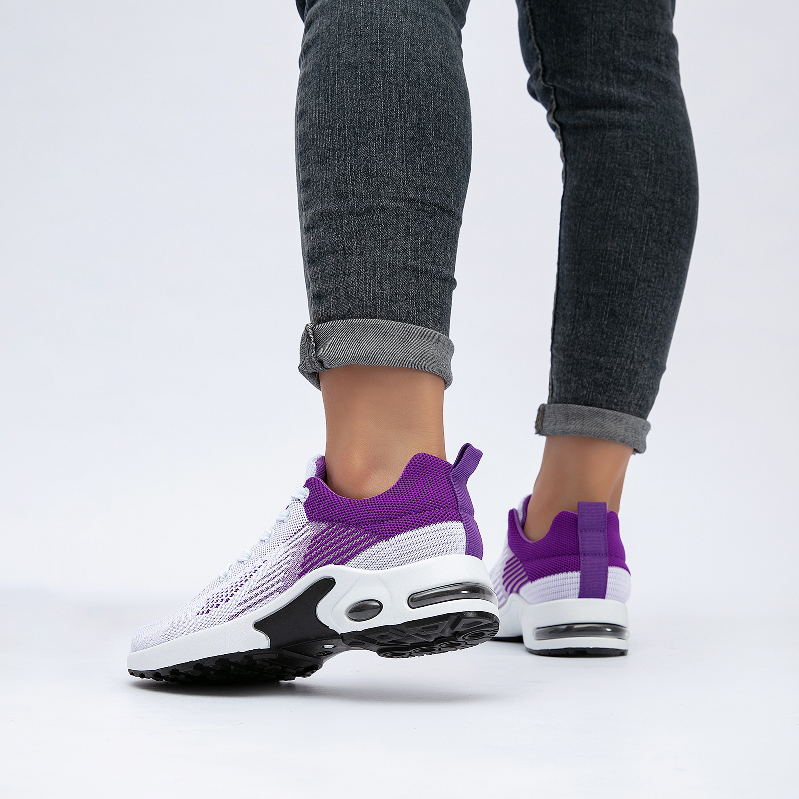 Lightweight Breathable Mesh Air Cushion Sneakers For Women & Man