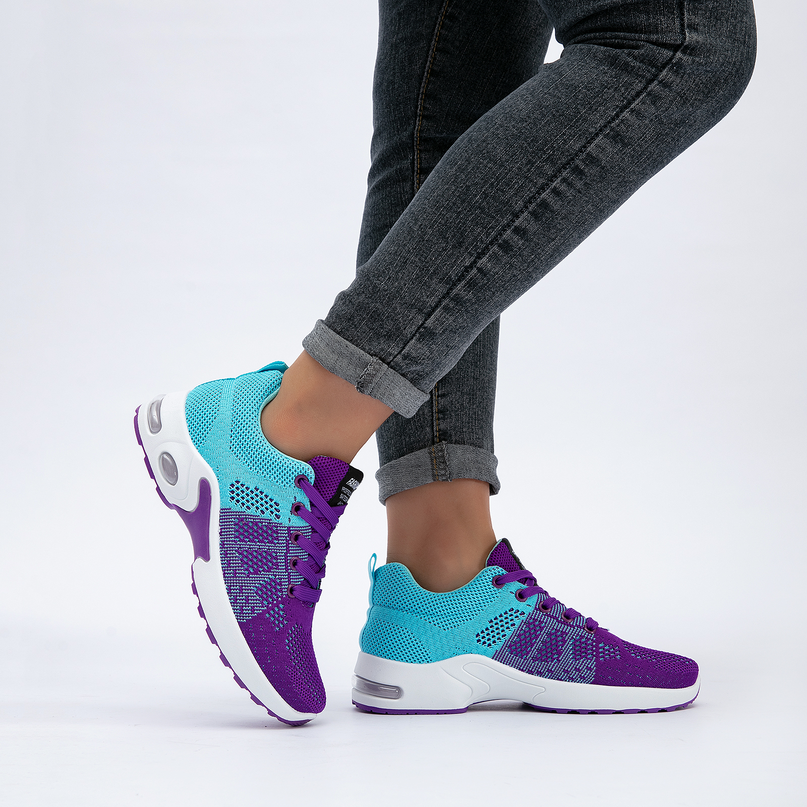 Women's Comfort Sneakers Lightweight Breathable Mesh Walking Shoes with Air Cushion