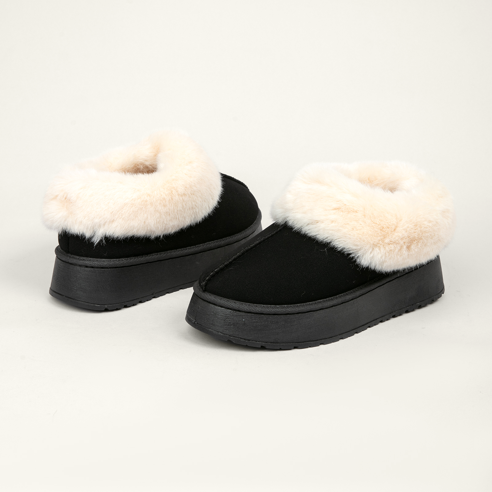 Stylish Cozy Plush Sports Boots Ankle Anti-Slip