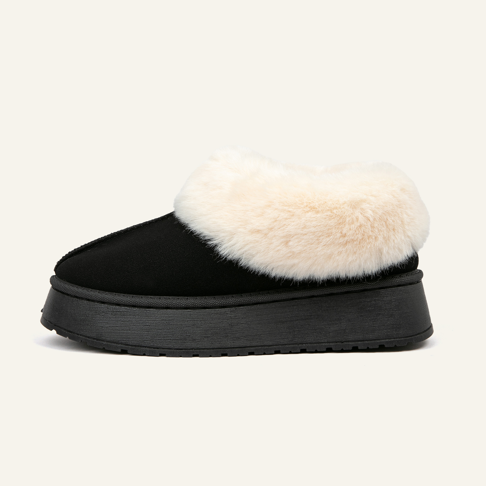 Stylish Cozy Plush Sports Boots Ankle Anti-Slip