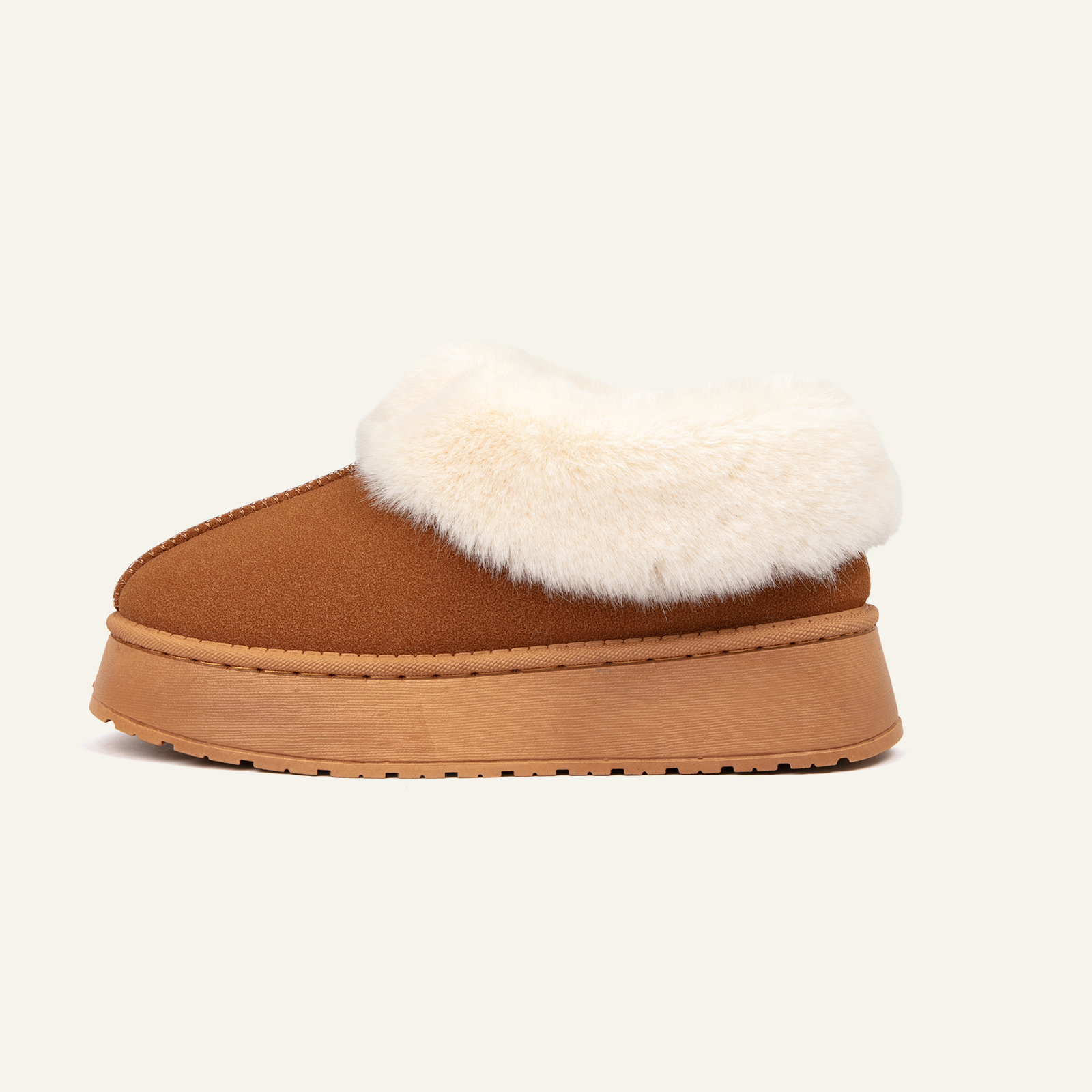 Stylish Cozy Plush Sports Boots Ankle Anti-Slip