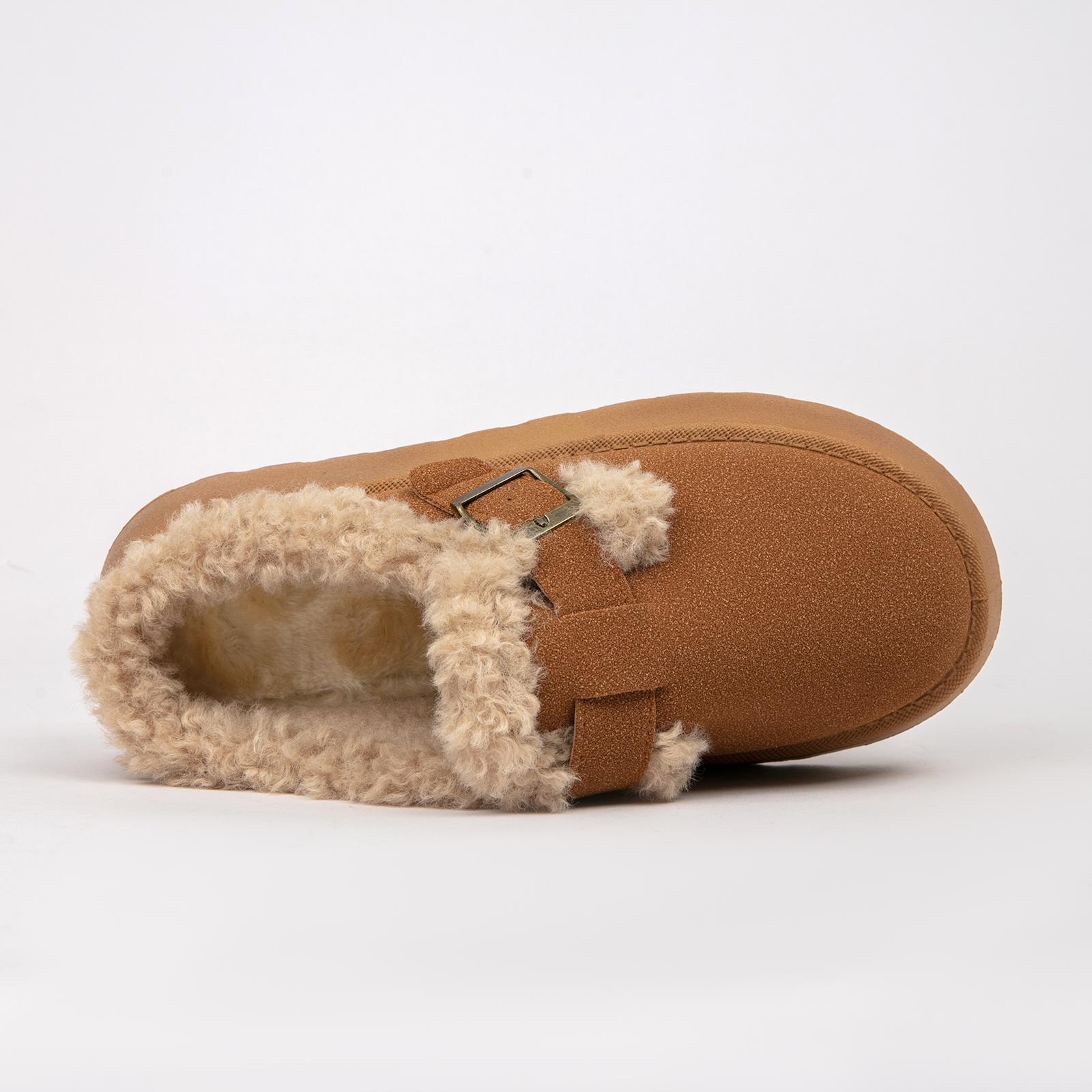  Fashionable Fall & Winter Thick-Soled Furry Slippers For Women Cozy Warm Cotton Booties 