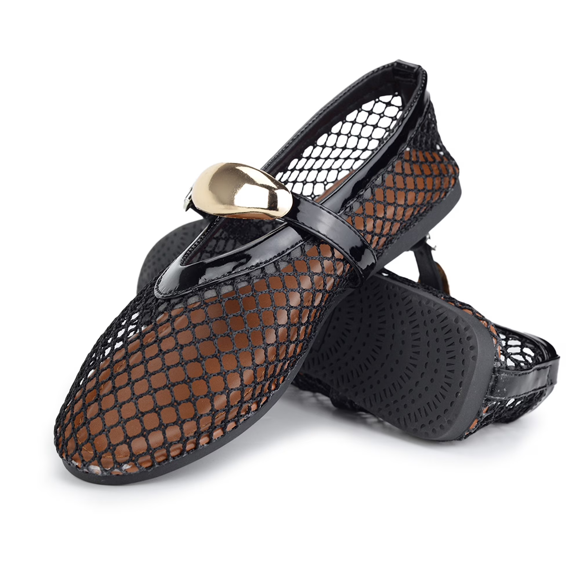 Women's Breathable Closed Toe Mesh Sandals