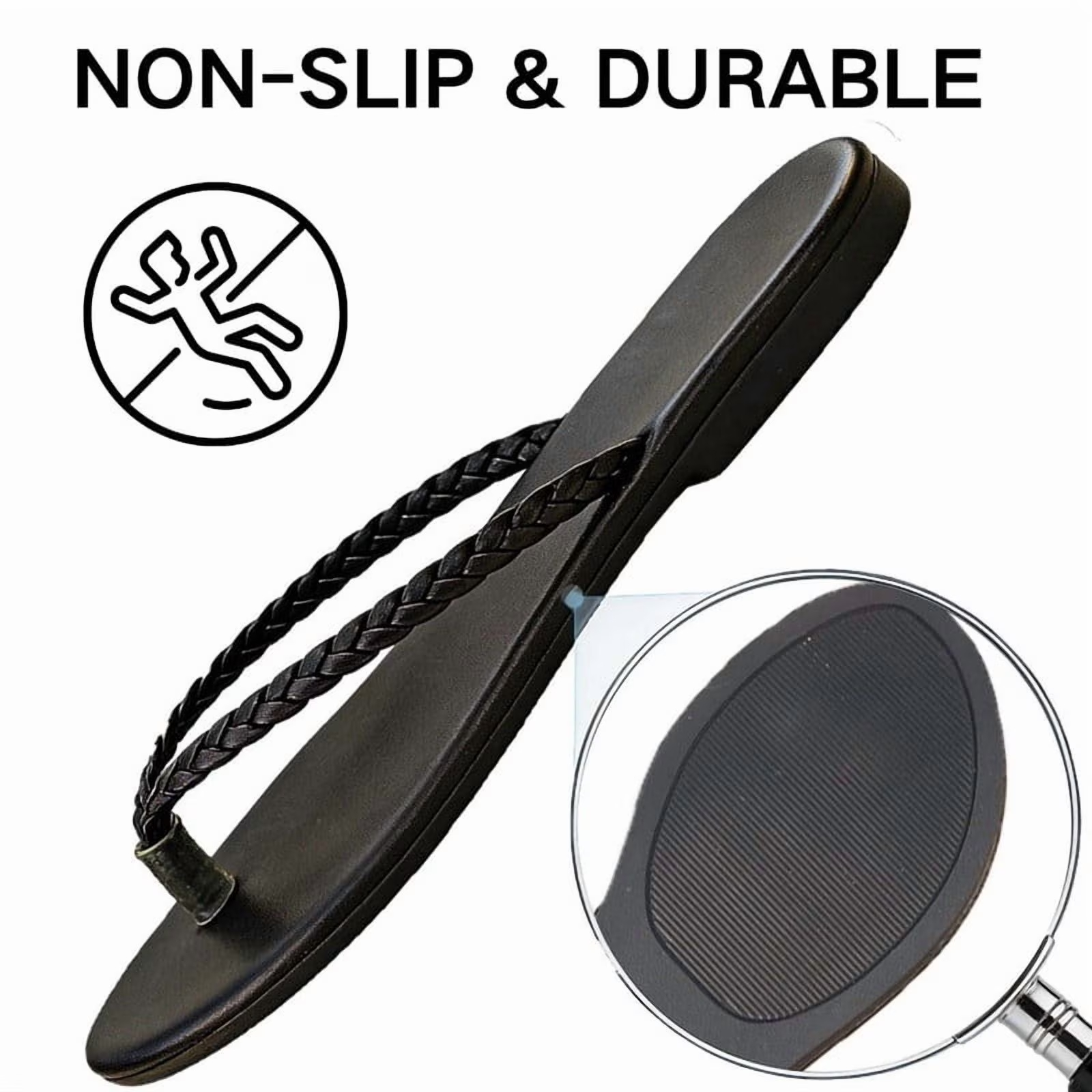 Woven Flip Flops for Women