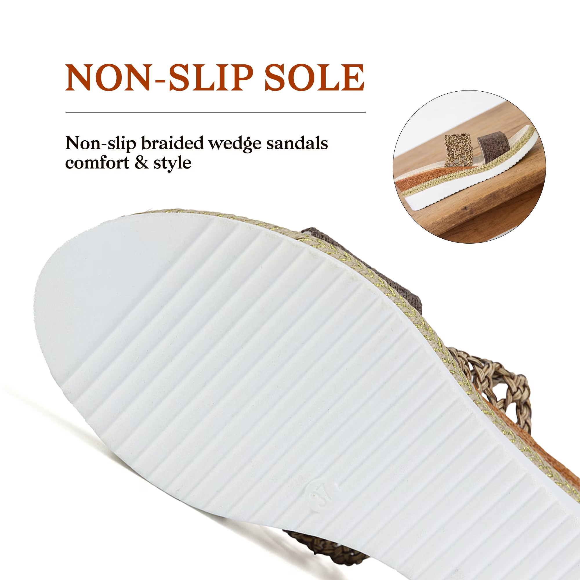 Women's Wedge Heel Espadrille Sandals