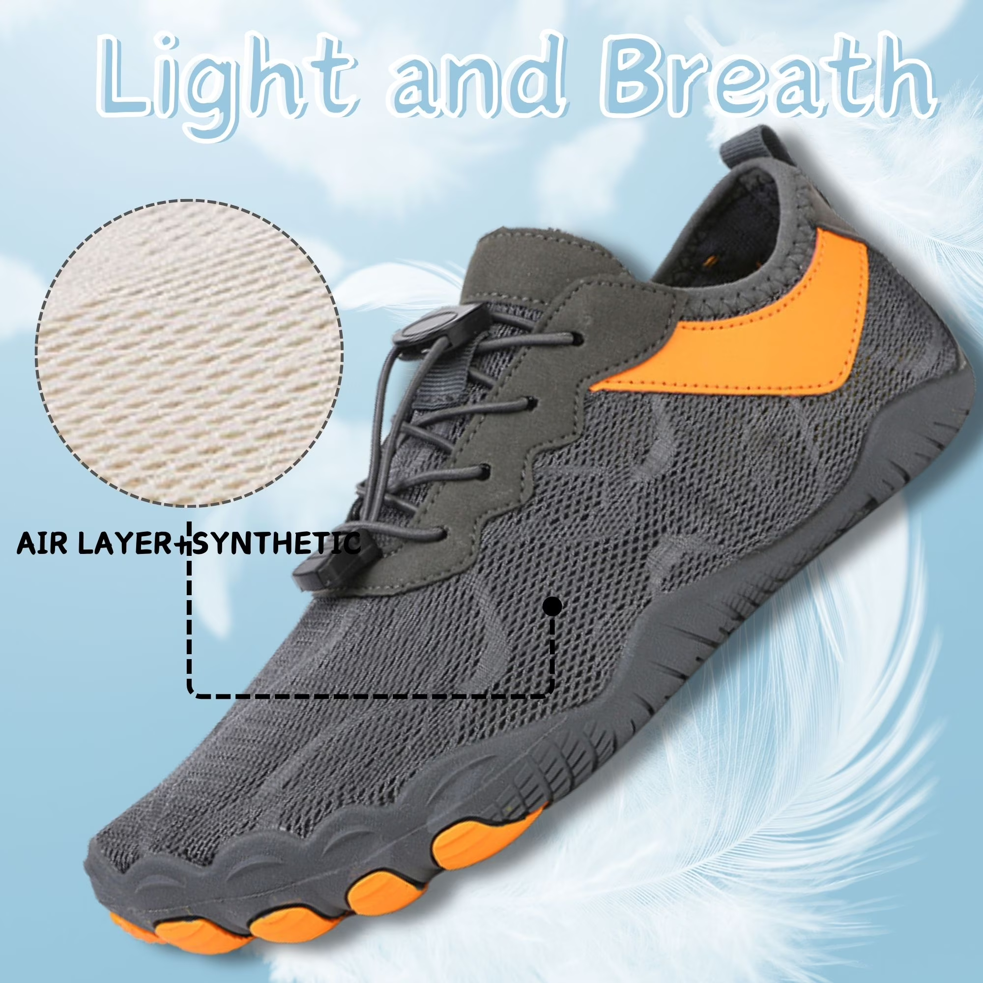  Women's Lightweight Sport Barefoot Shoes