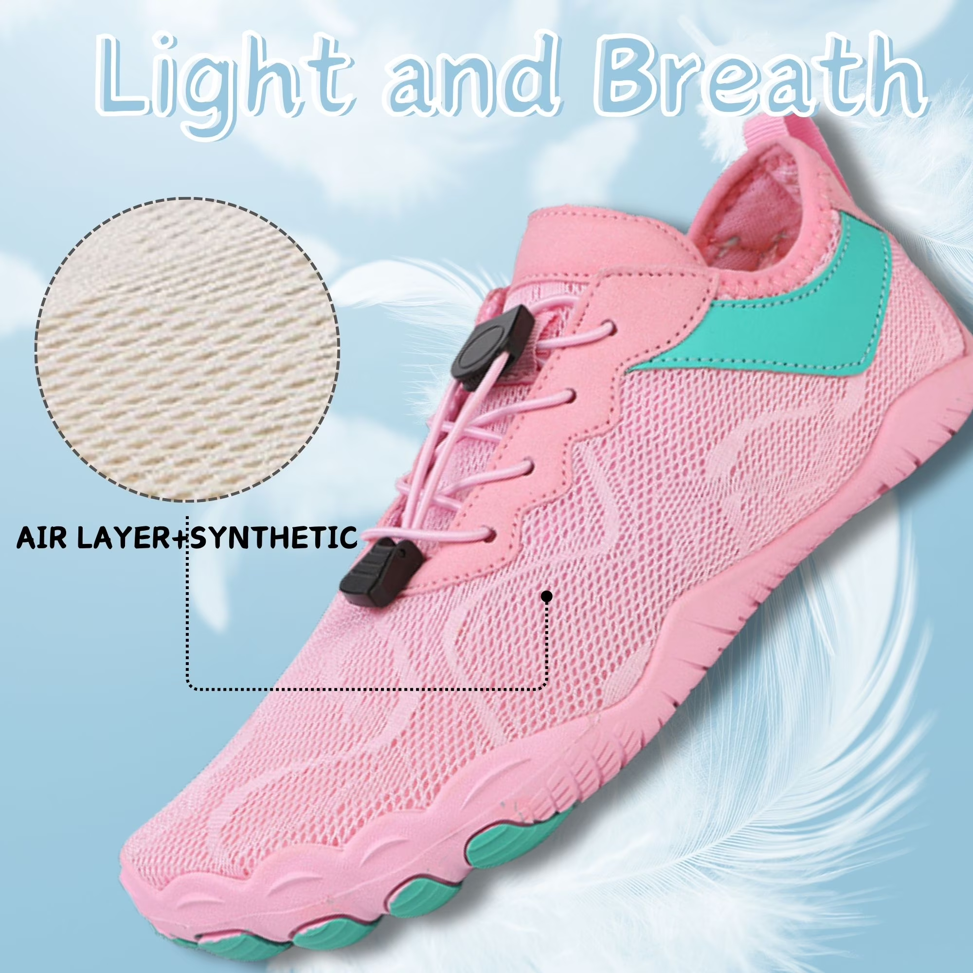  Women's Lightweight Sport Barefoot Shoes