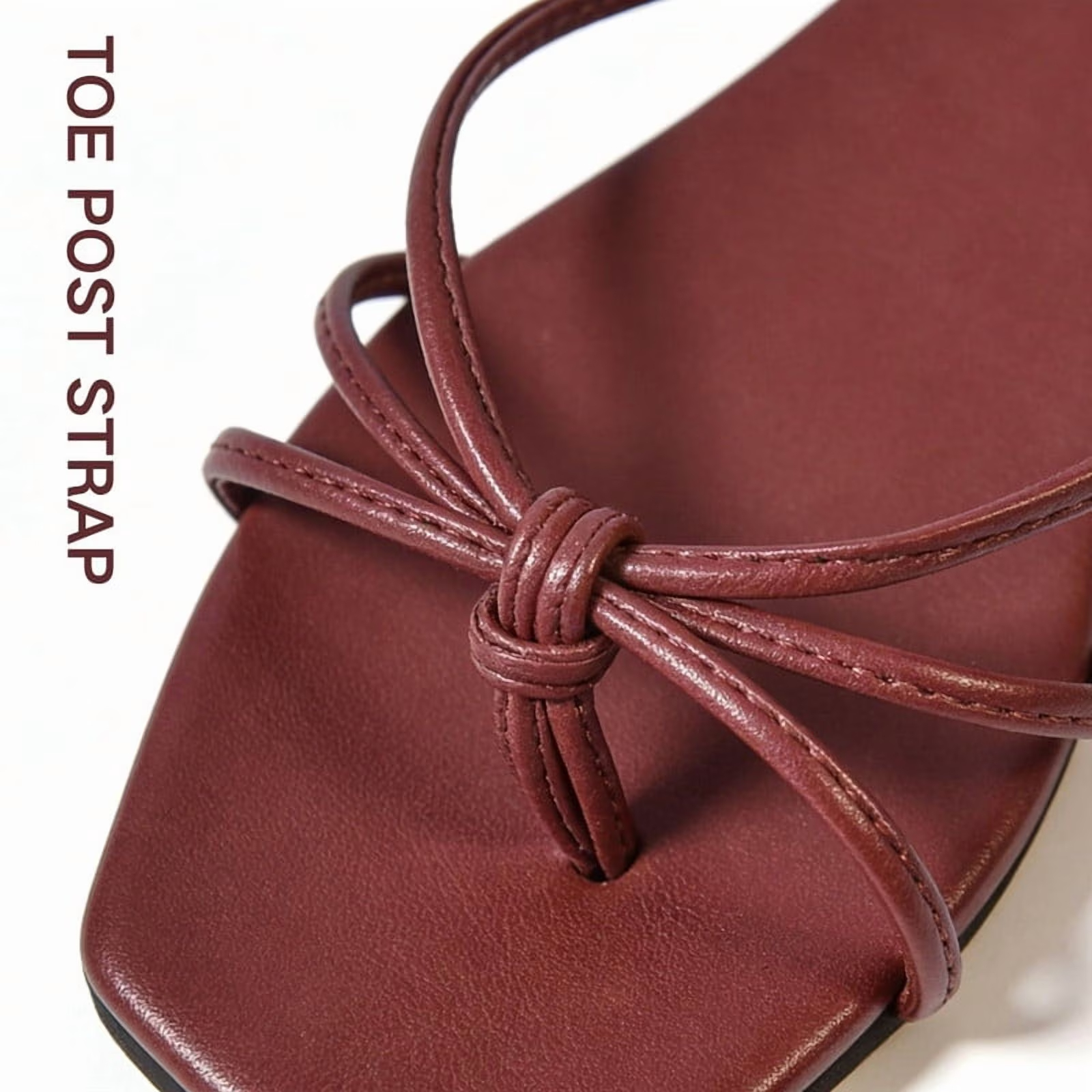 Flat Strappy Flip Flops Sandals