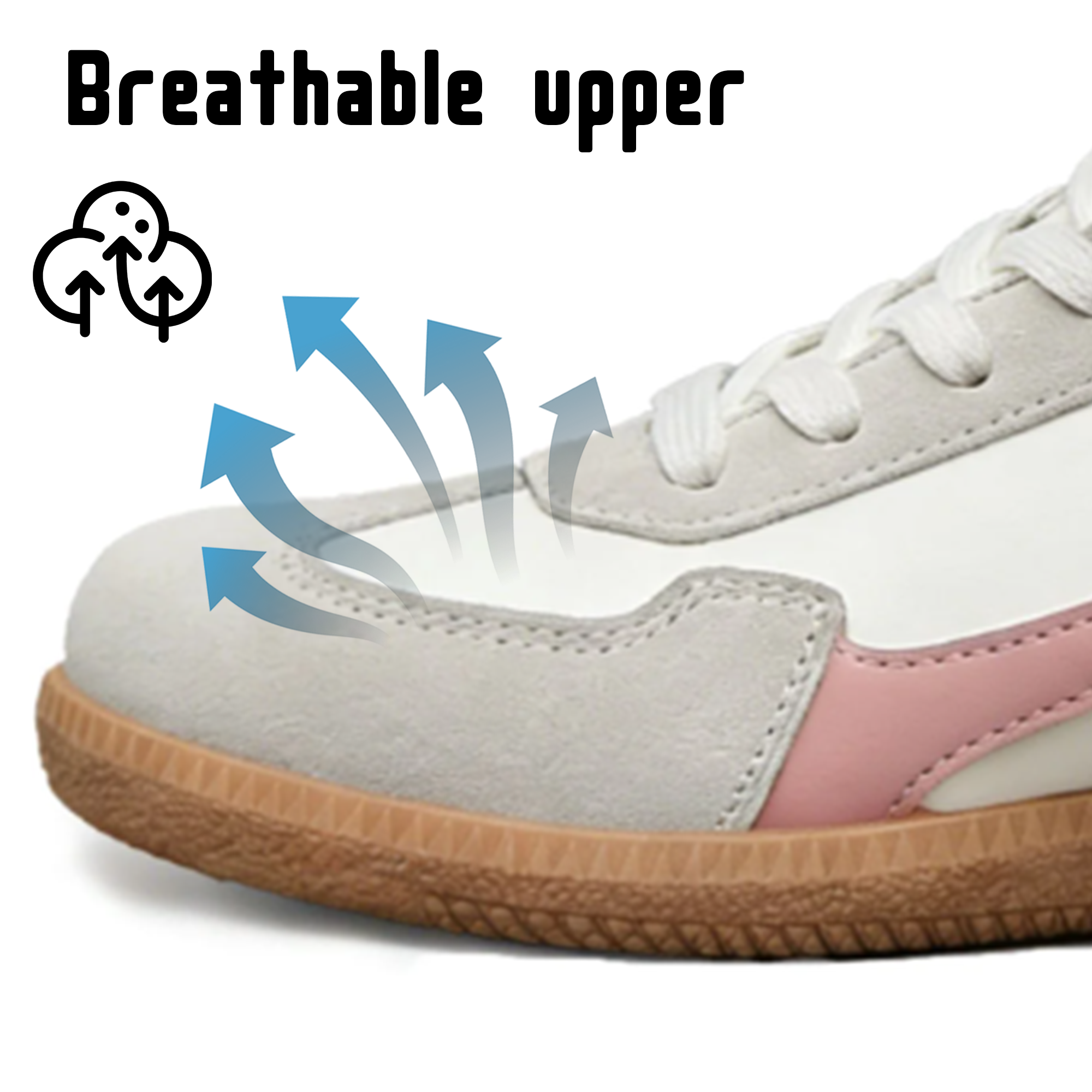 Breathable Lightweight Retro Fashion Sneakers for Women