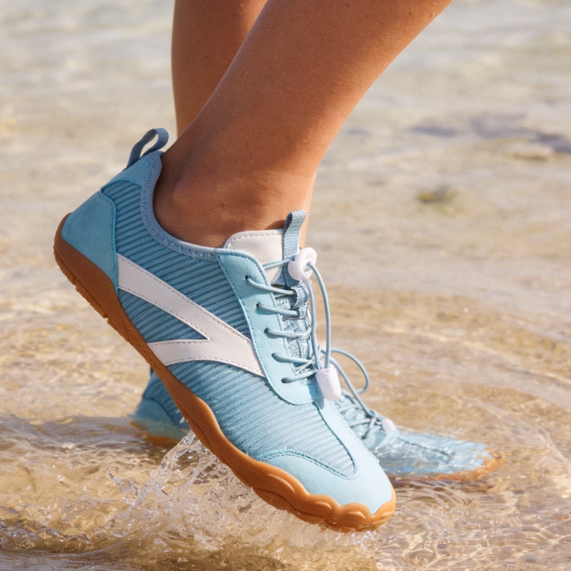 Quick-Dry Breathable Barefoot Water Shoes for Women Mens 