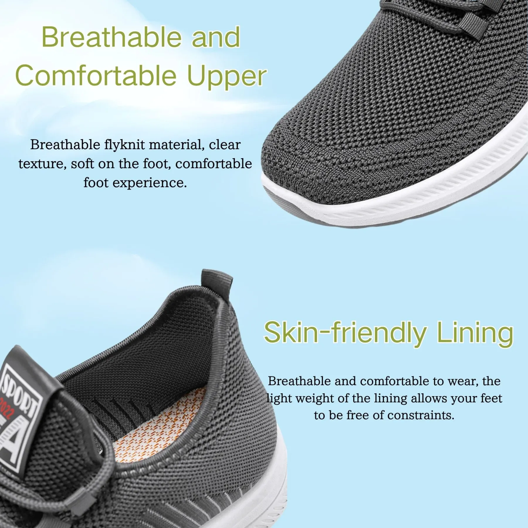 Men's Sneakers for Men Lightweight Breathable