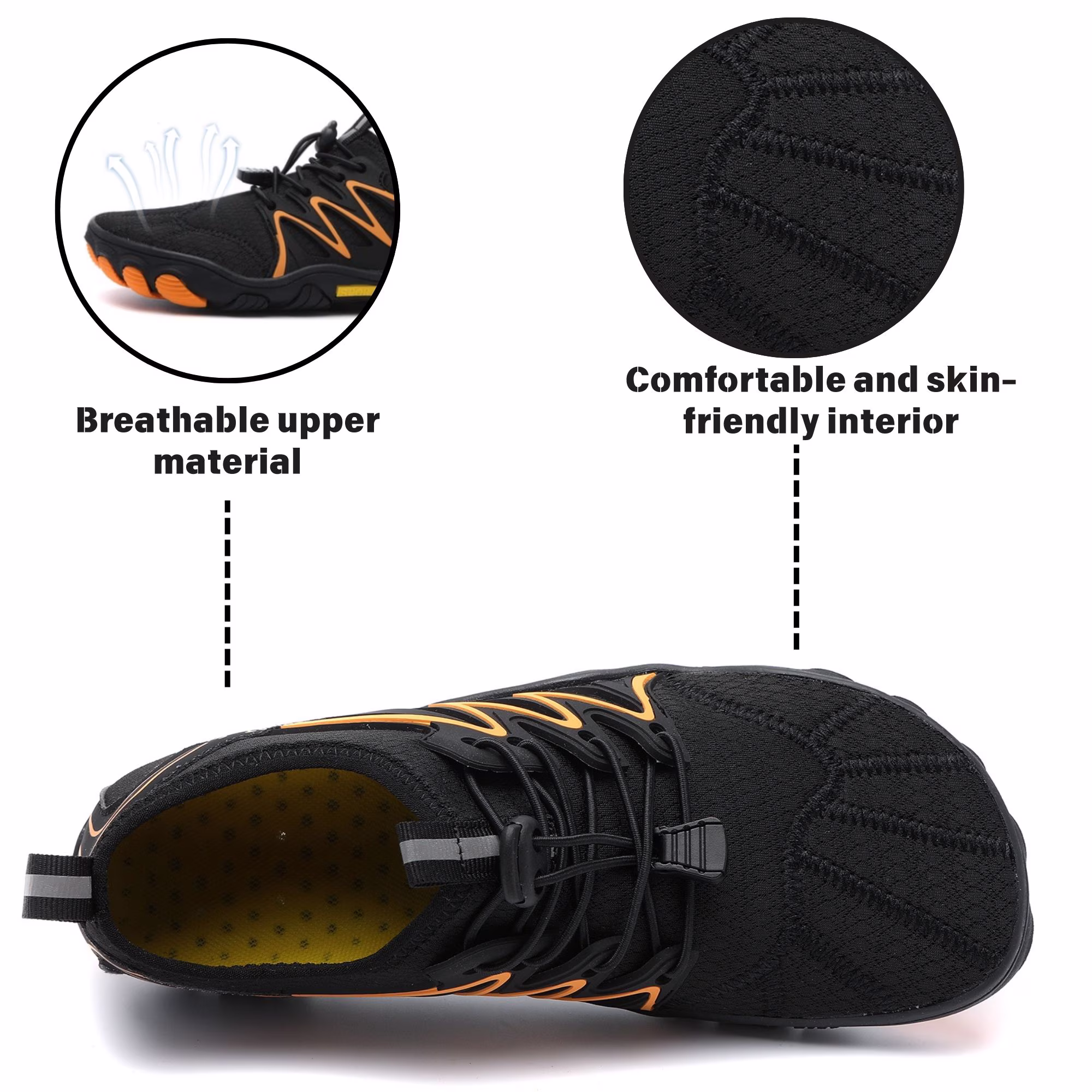 Barefoot Shoes for Women & Men Wide Toe Box Hiking Water Shoes