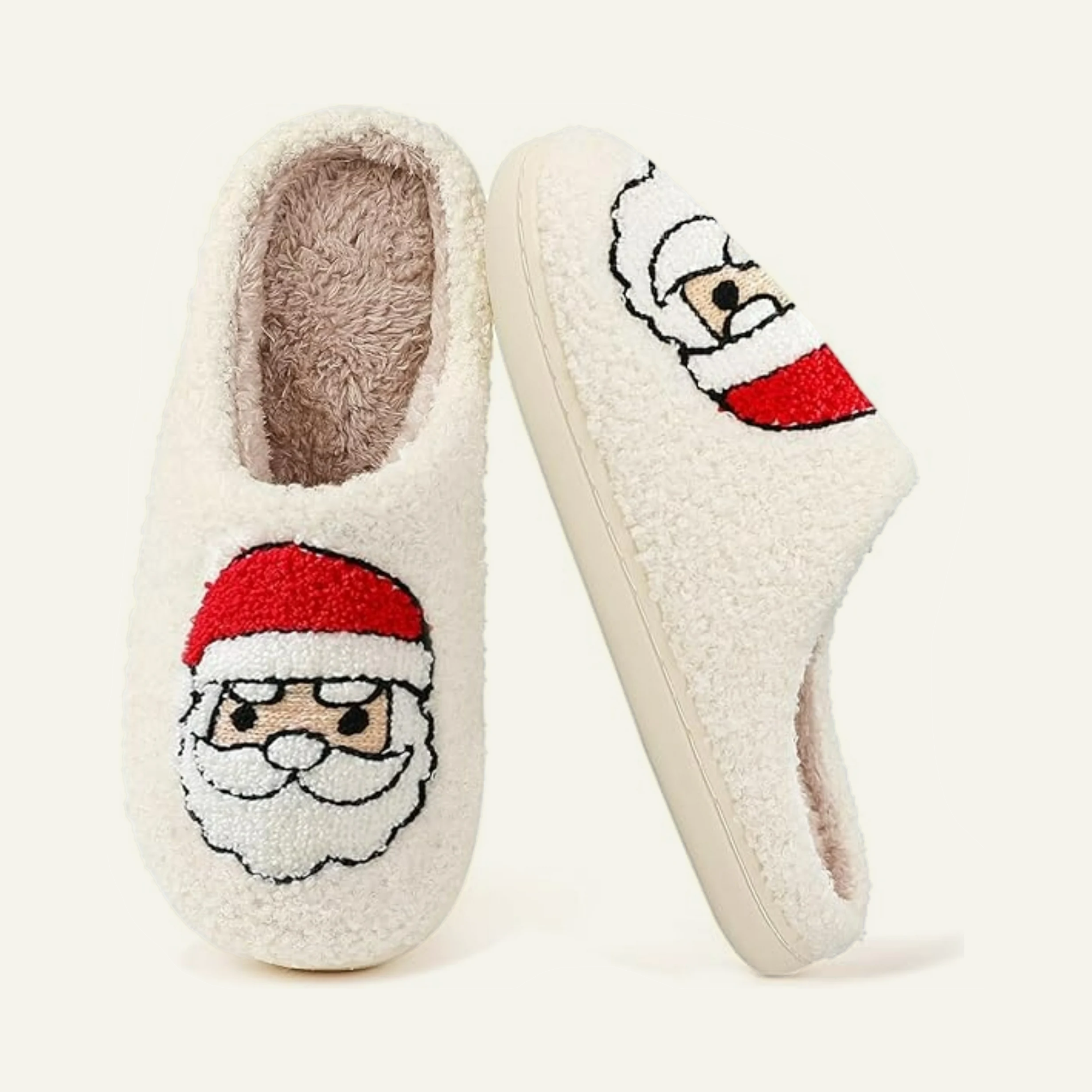 Christmas Reindeer Slippers  Plush Warm
