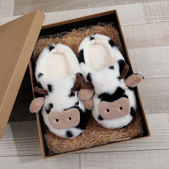 Cute Animal Slippers for Womens Mens Fuzzy 11D Cartoon Womens Slippers