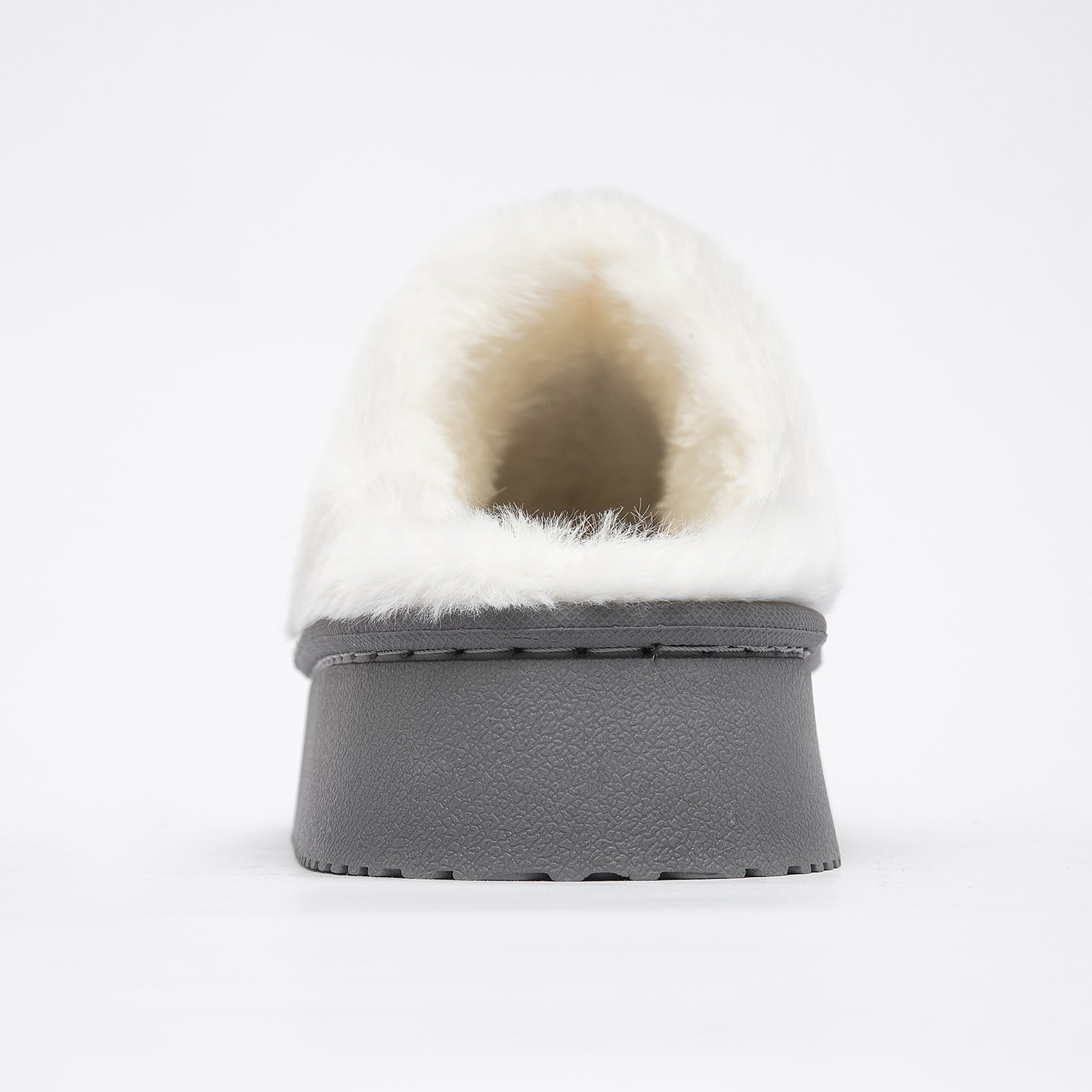 Cozy Platform Fuzzy Slippers Short Ankle Slippers