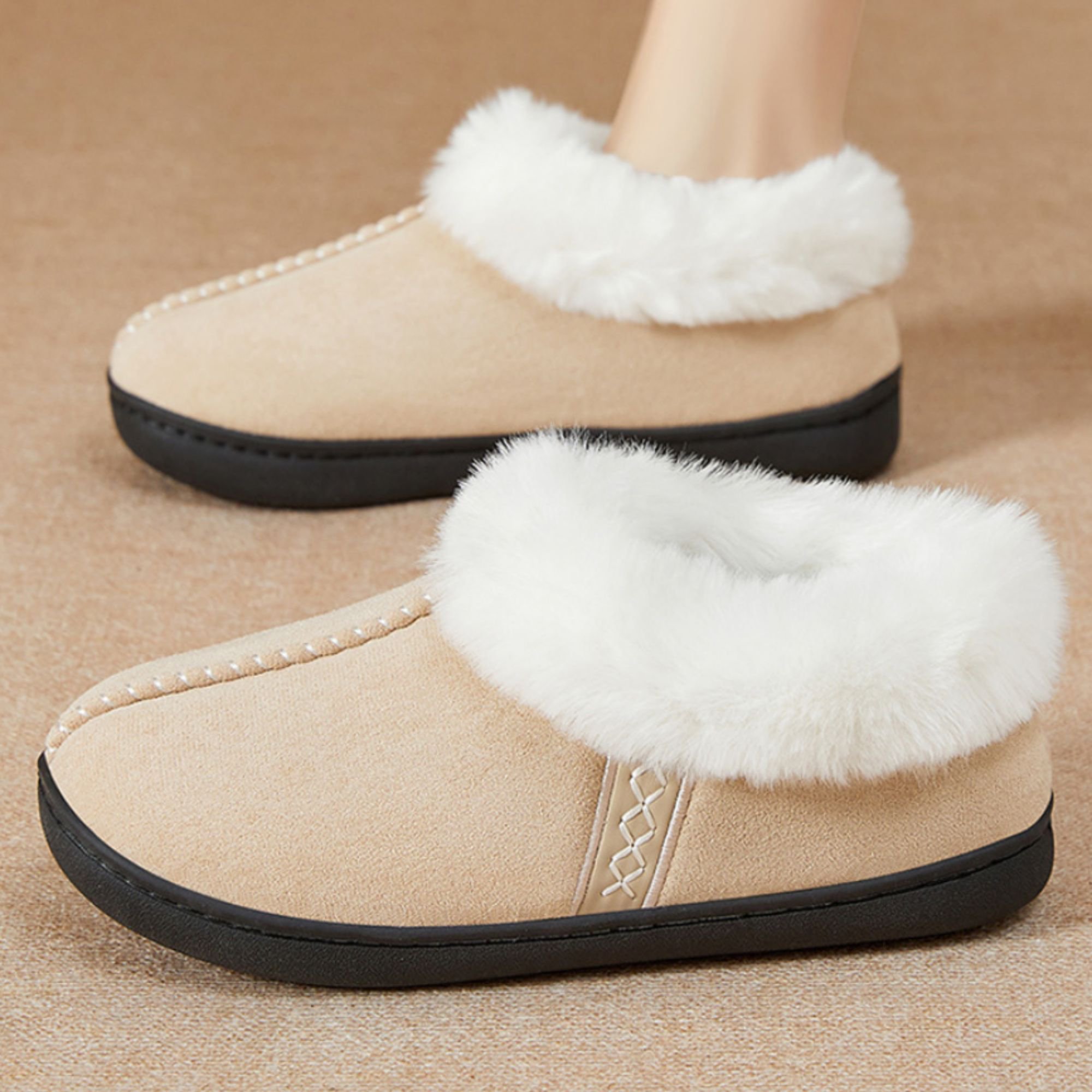  Women's Winter Slippers with Memory Foam