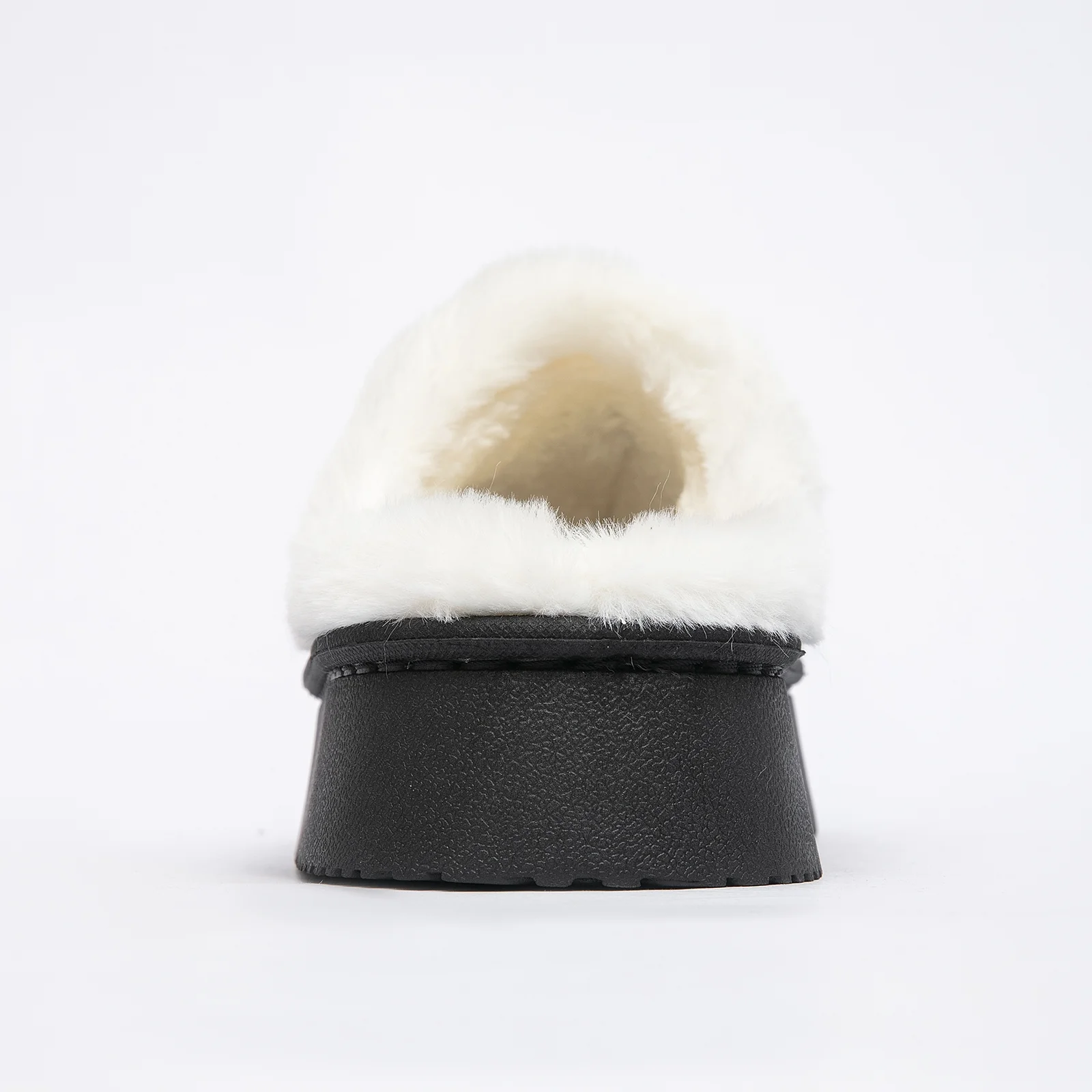 Cozy Platform Fuzzy Slippers Short Ankle Slippers