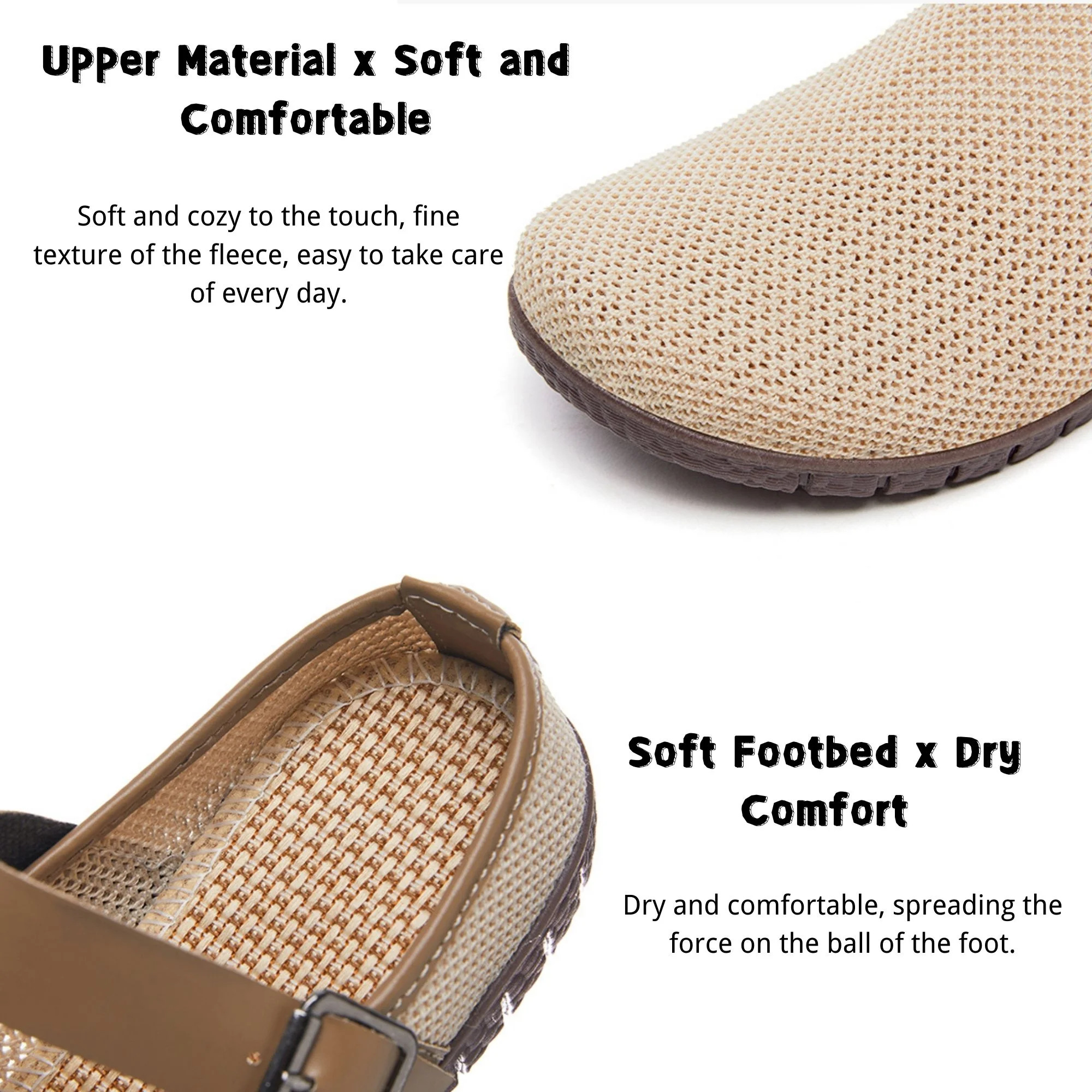 BERANMEY Women’s Flatform Mesh Clogs & Mules Comfort