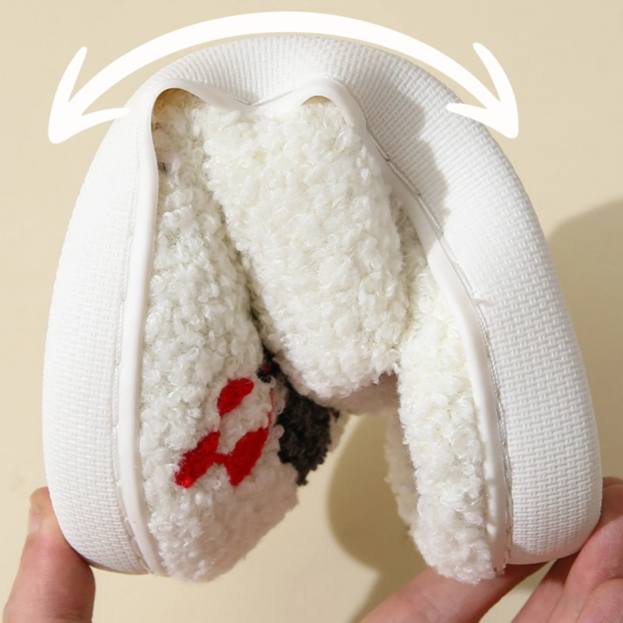 Halloween Pumpkin Slippers Indoor Fluffy House Slippers 