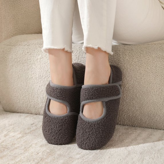  Cozy Women Slippers Comfy House Slippers for Women & Men Wide Diabetic Sock Slippers