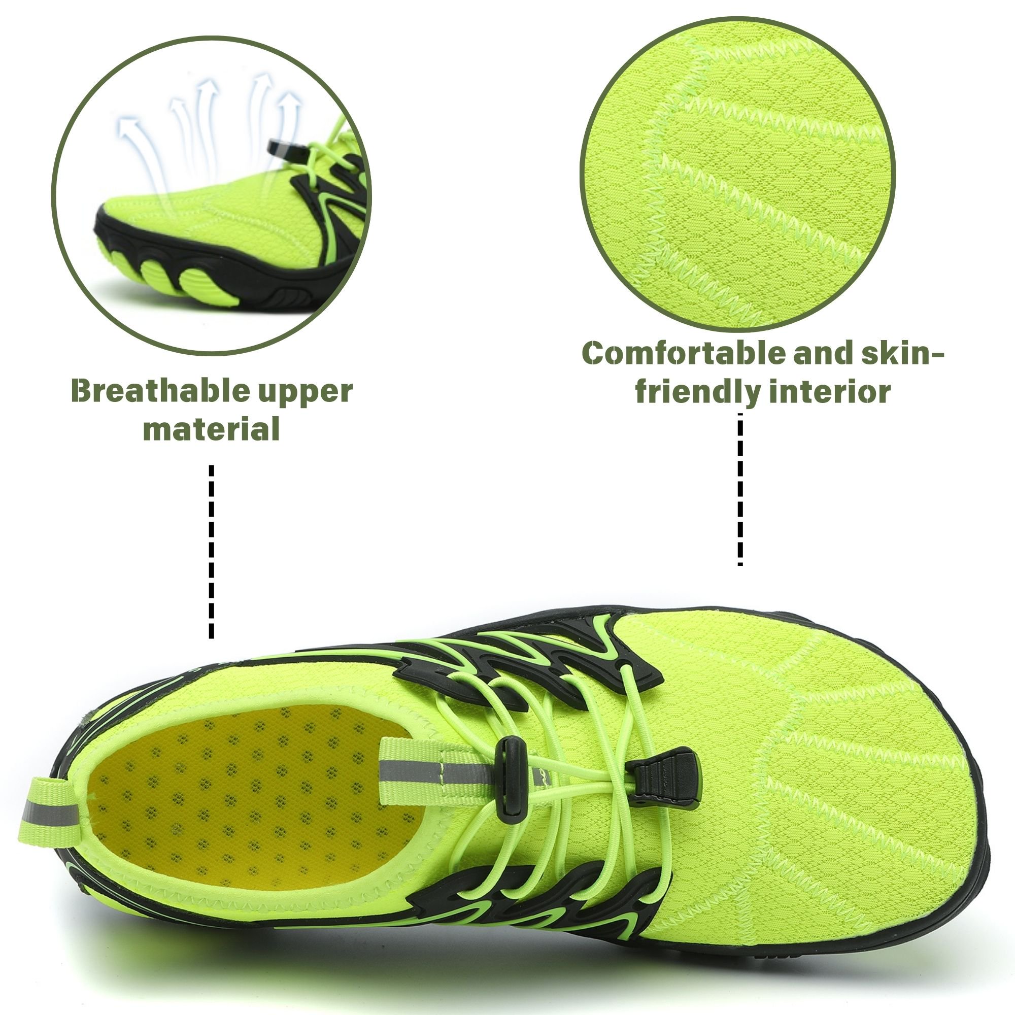 Barefoot Shoes for Women & Men Wide Toe Box Hiking Water Shoes