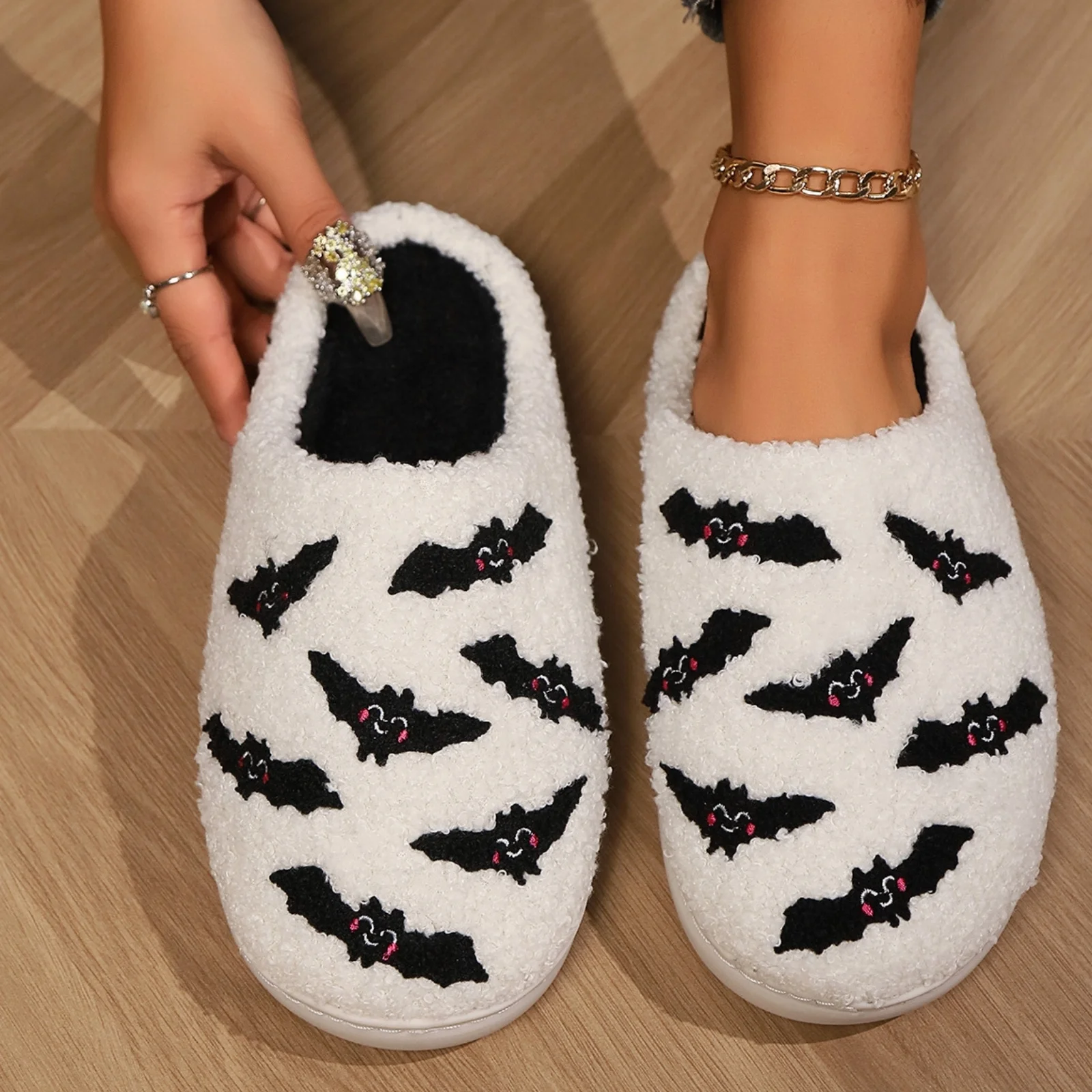 Cute Halloween Slippers Perfect Soft Plush 