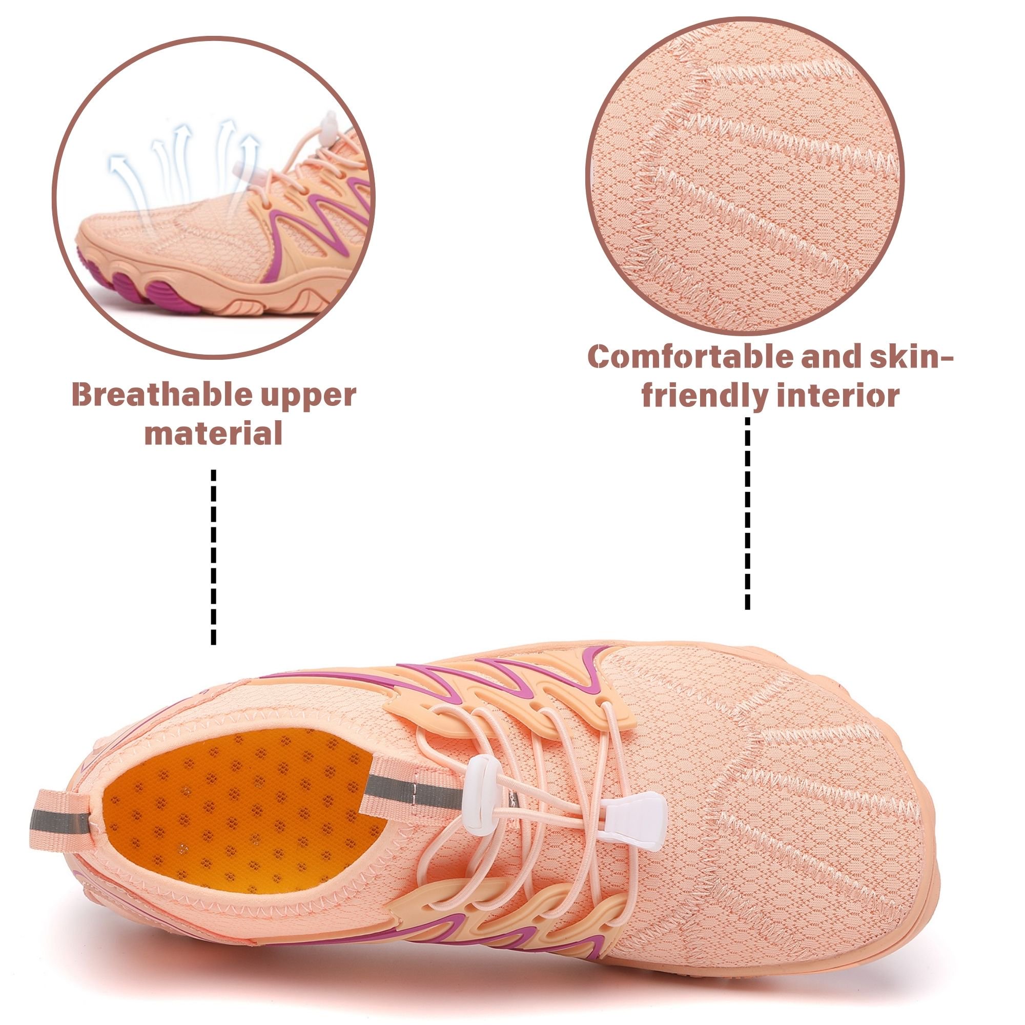 Barefoot Shoes for Women & Men Wide Toe Box Hiking Water Shoes