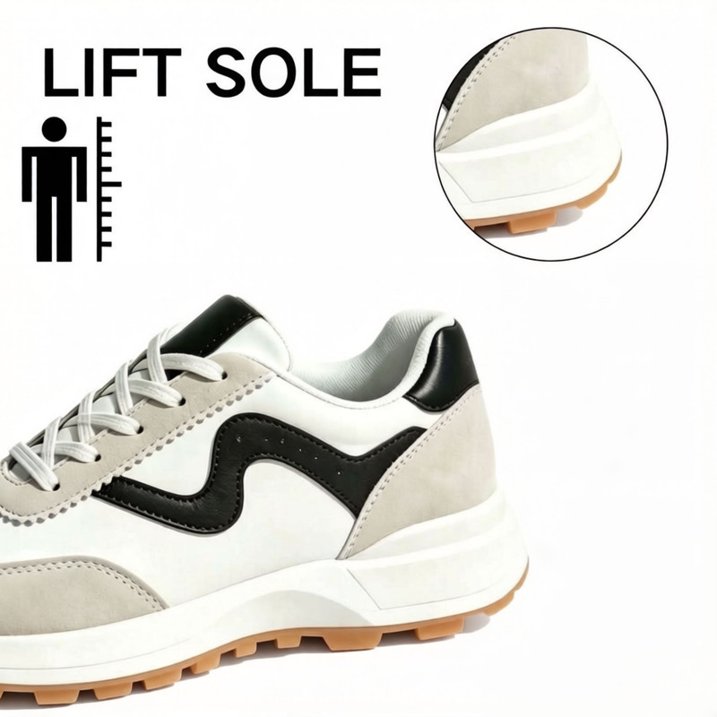Lightweight Non-Slip Platform Sneakers for Women