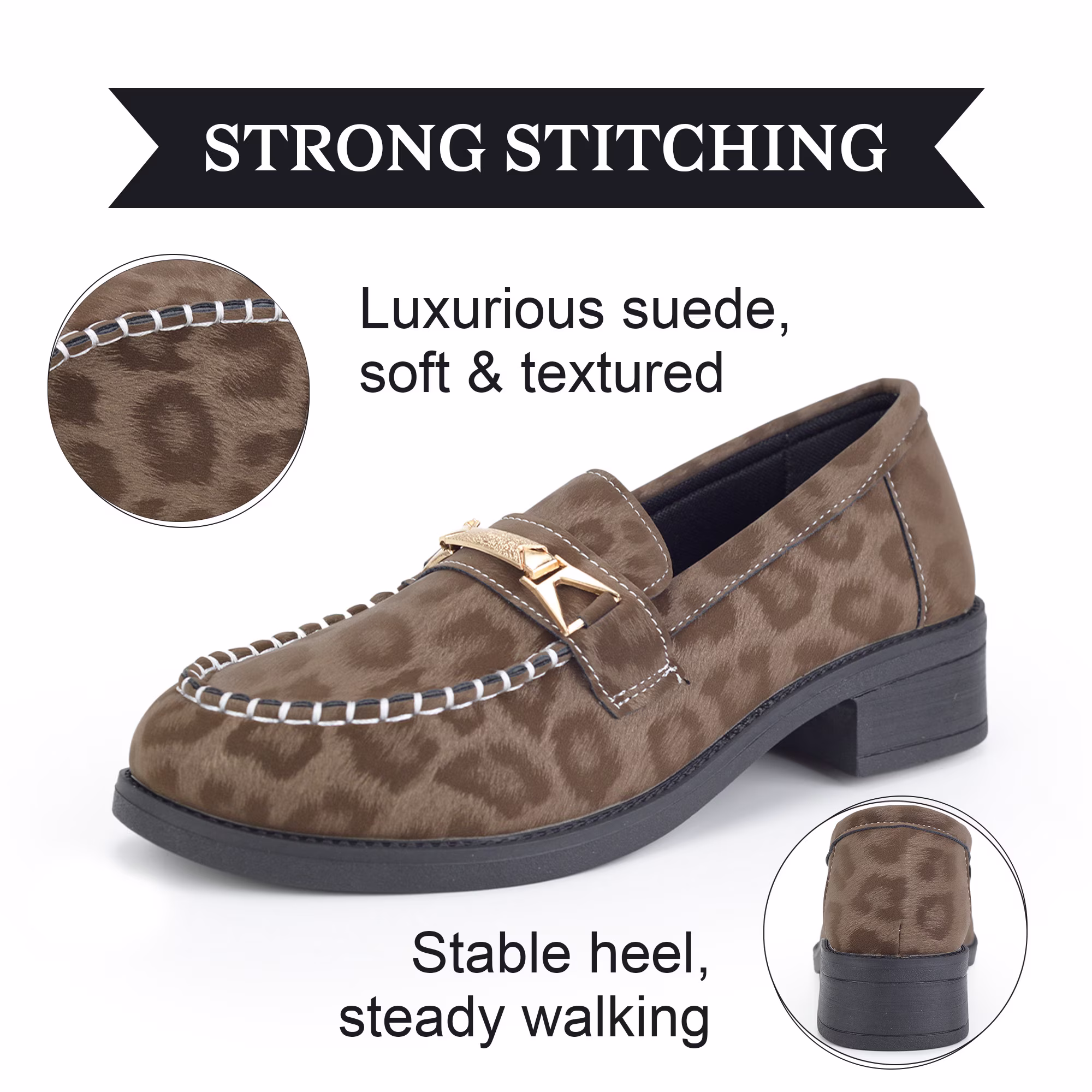 Women's Stylish Slip-On Loafers for All-Day Comfort