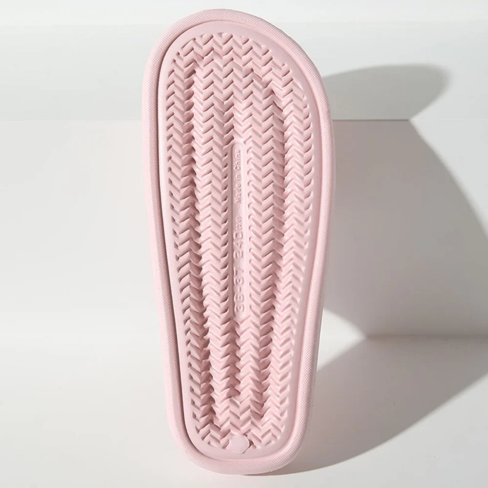 ,Couple Slippers Cloud Slides Soft Thick Sole