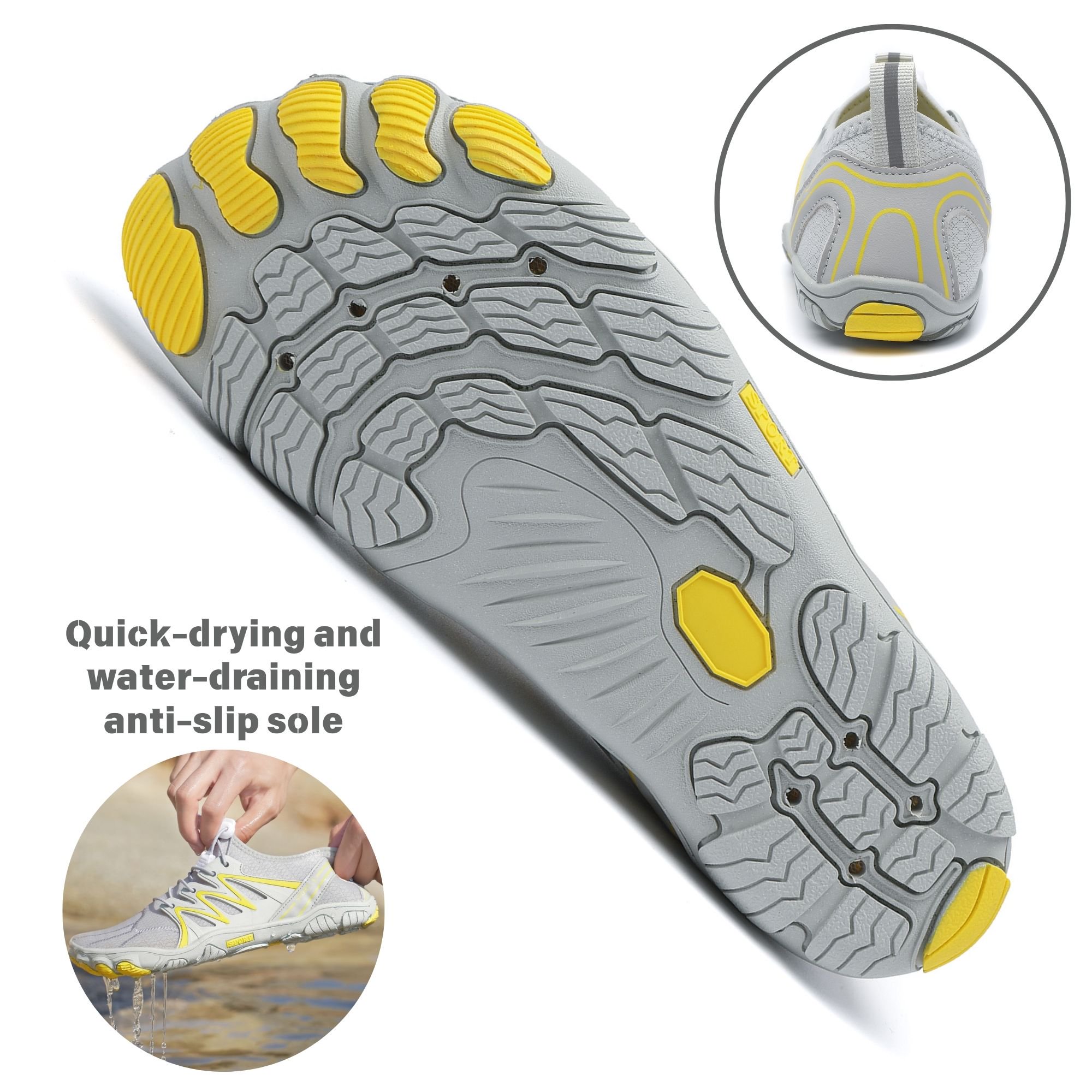 Barefoot Shoes for Women & Men Wide Toe Box Hiking Water Shoes