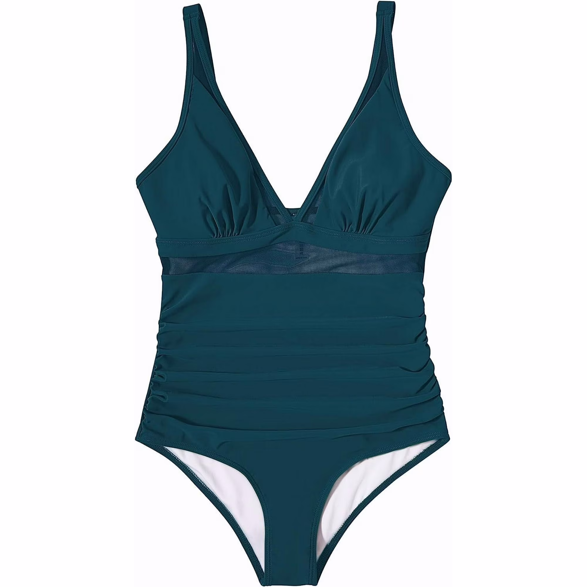 Sexy Mesh Tummy Control One-Pieces Swimwear for Women