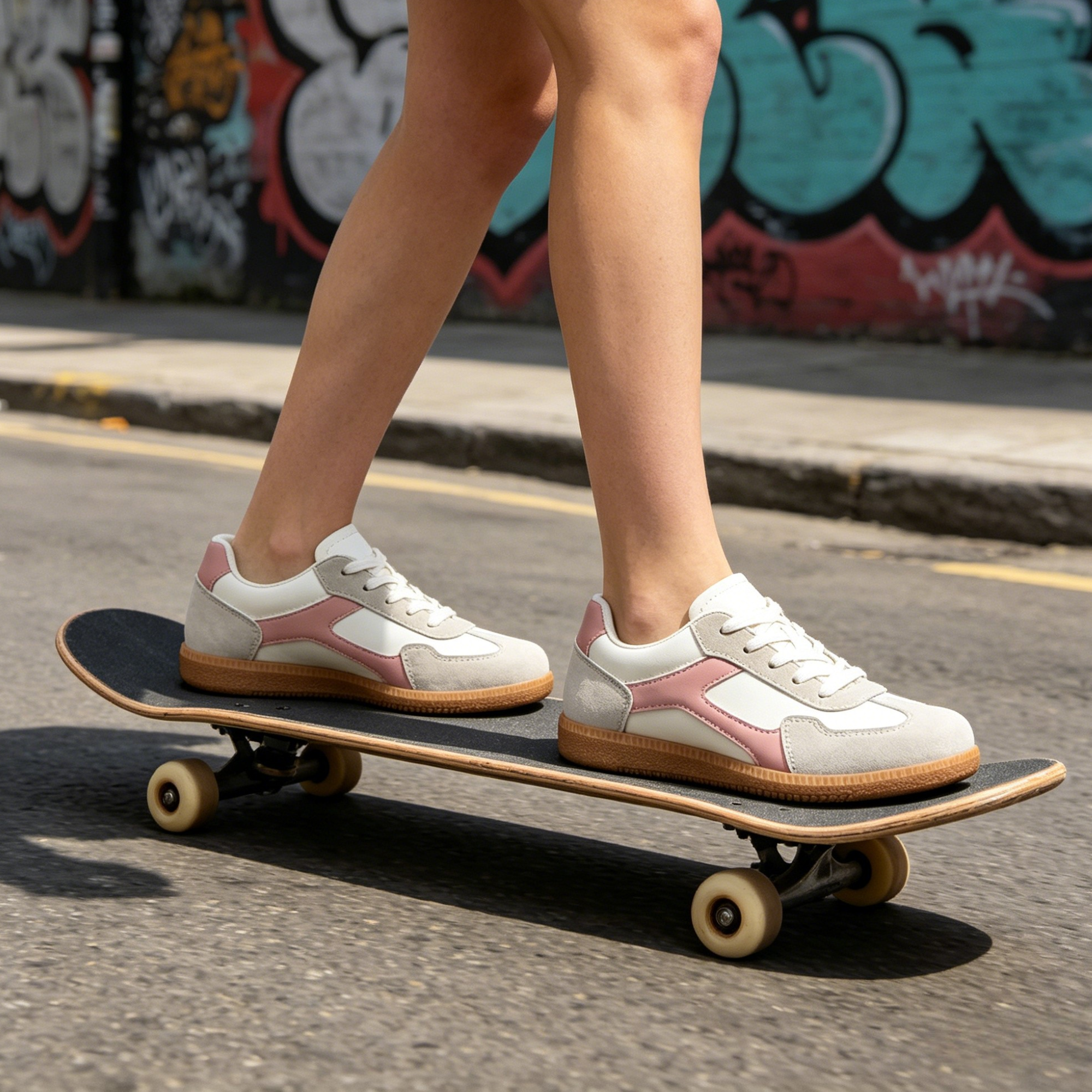 Breathable Lightweight Retro Fashion Sneakers for Women