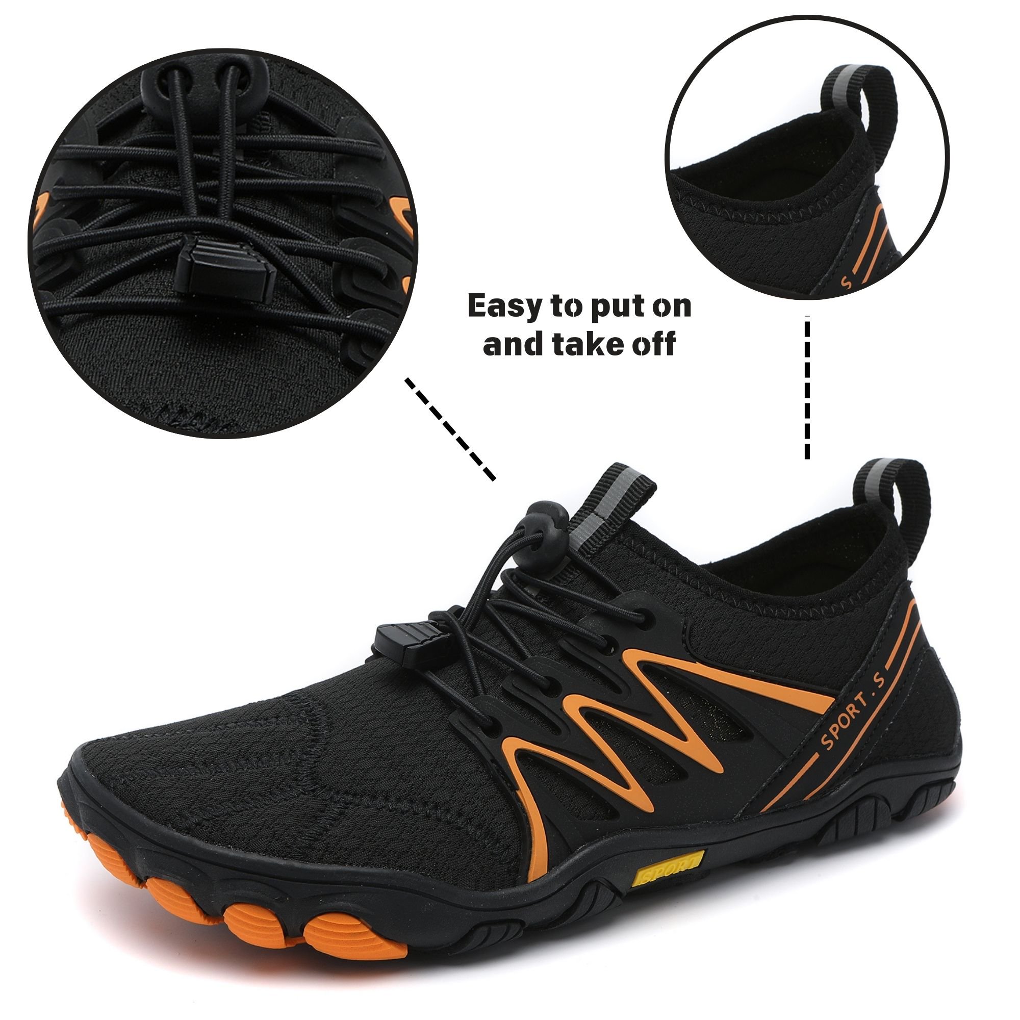 Barefoot Shoes for Women & Men Wide Toe Box Hiking Water Shoes