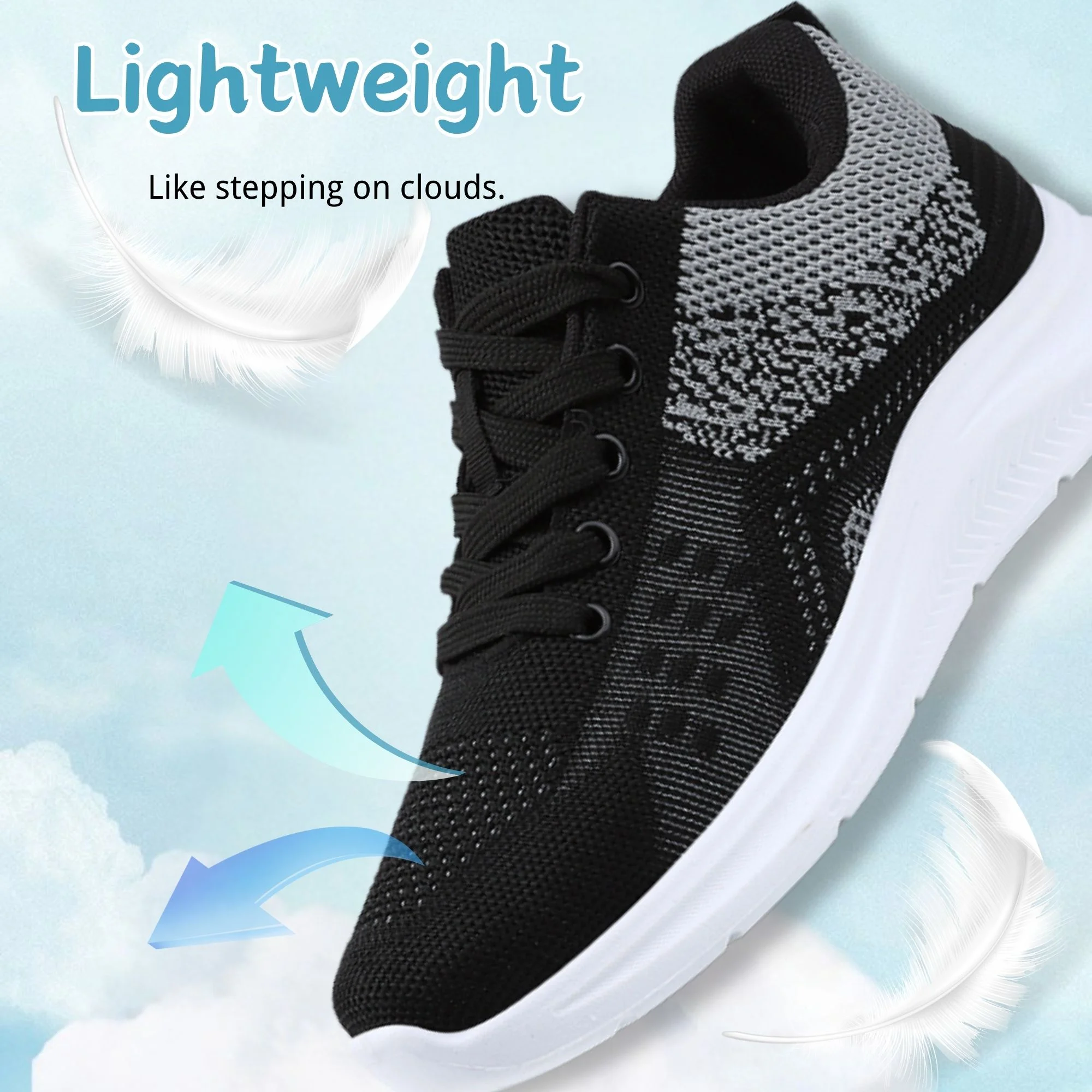  Women's Comfort Sneakers Lightweight Breathable