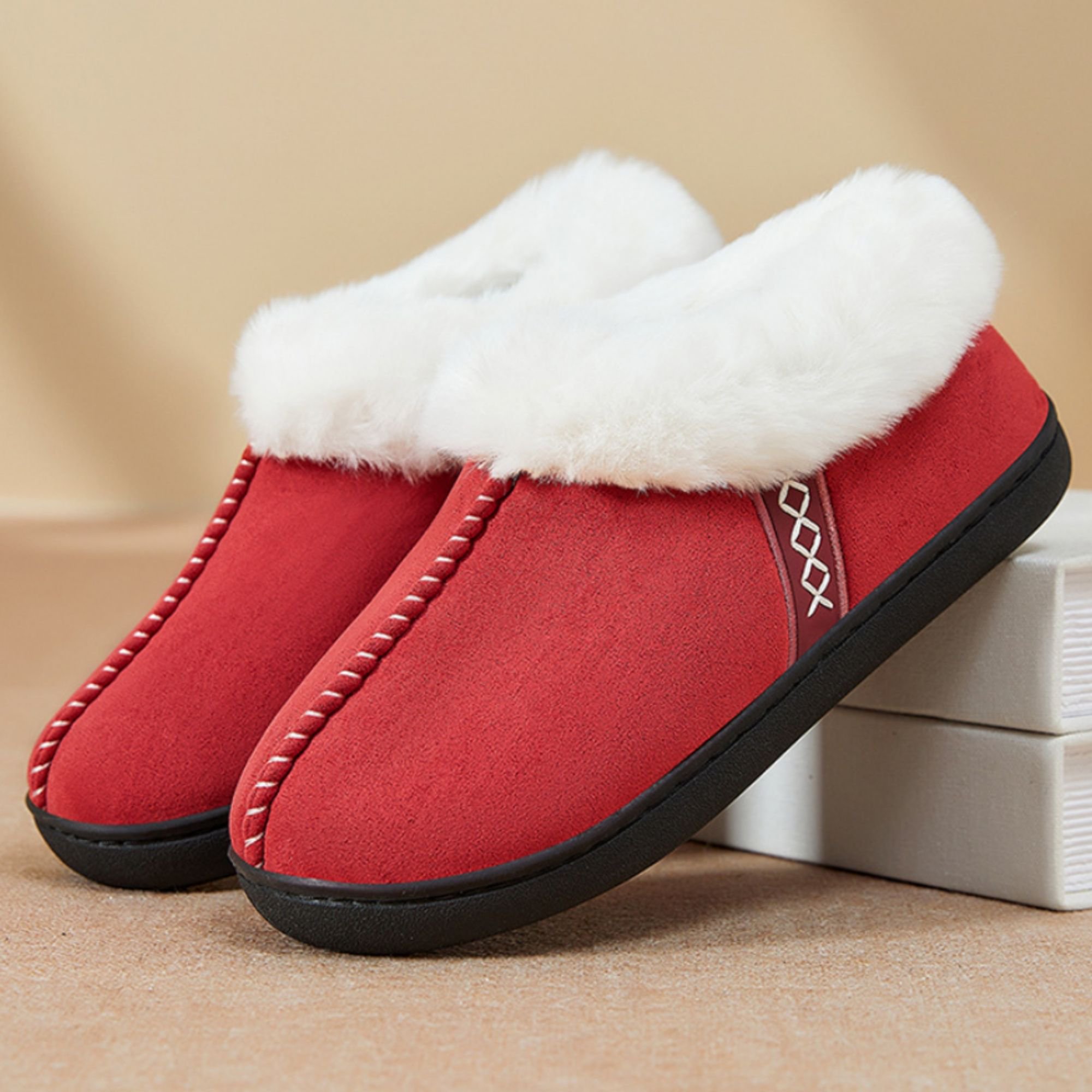  Women's Winter Slippers with Memory Foam