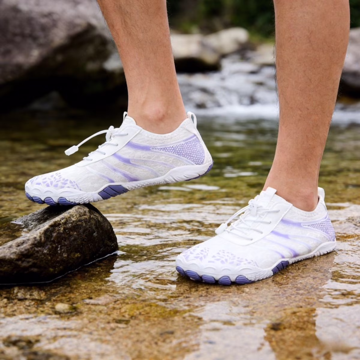 Women's Lightweight Sport Barefoot Shoes for Swim Beach