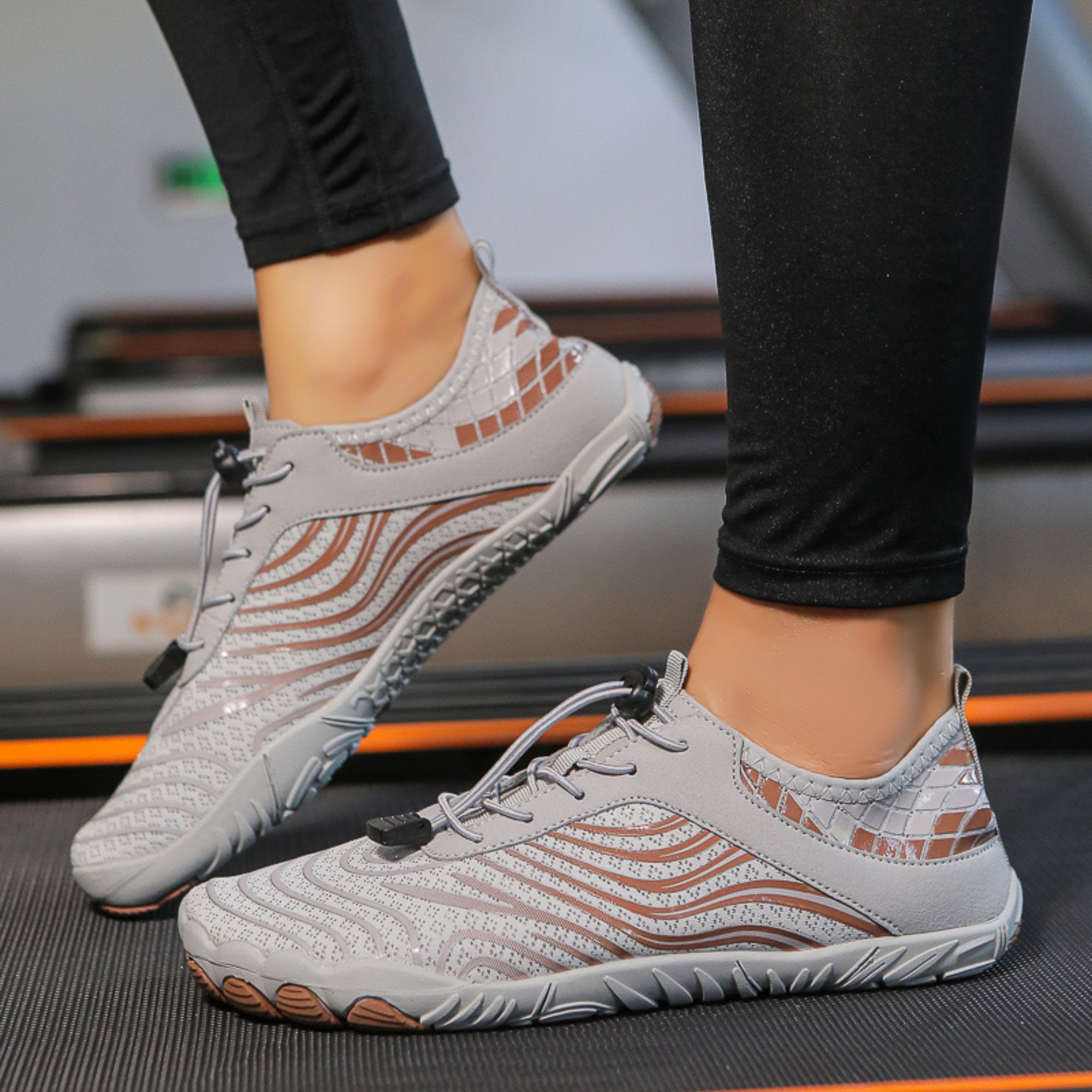 Skin-Feel Wide Toe Box Quick Dry Barefoot Socks for Women Men