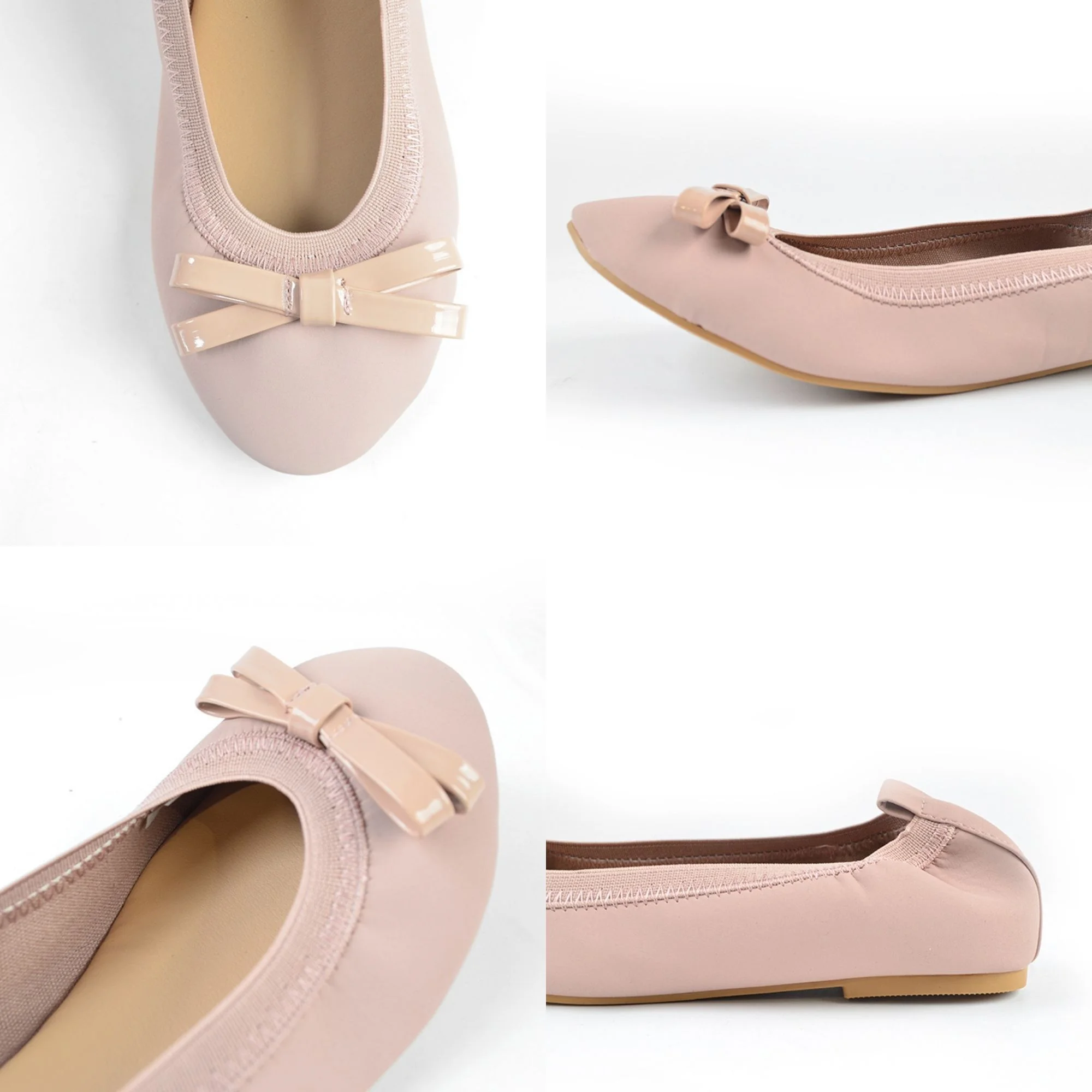  Women's Casual Bow Flats Ballet Shoes