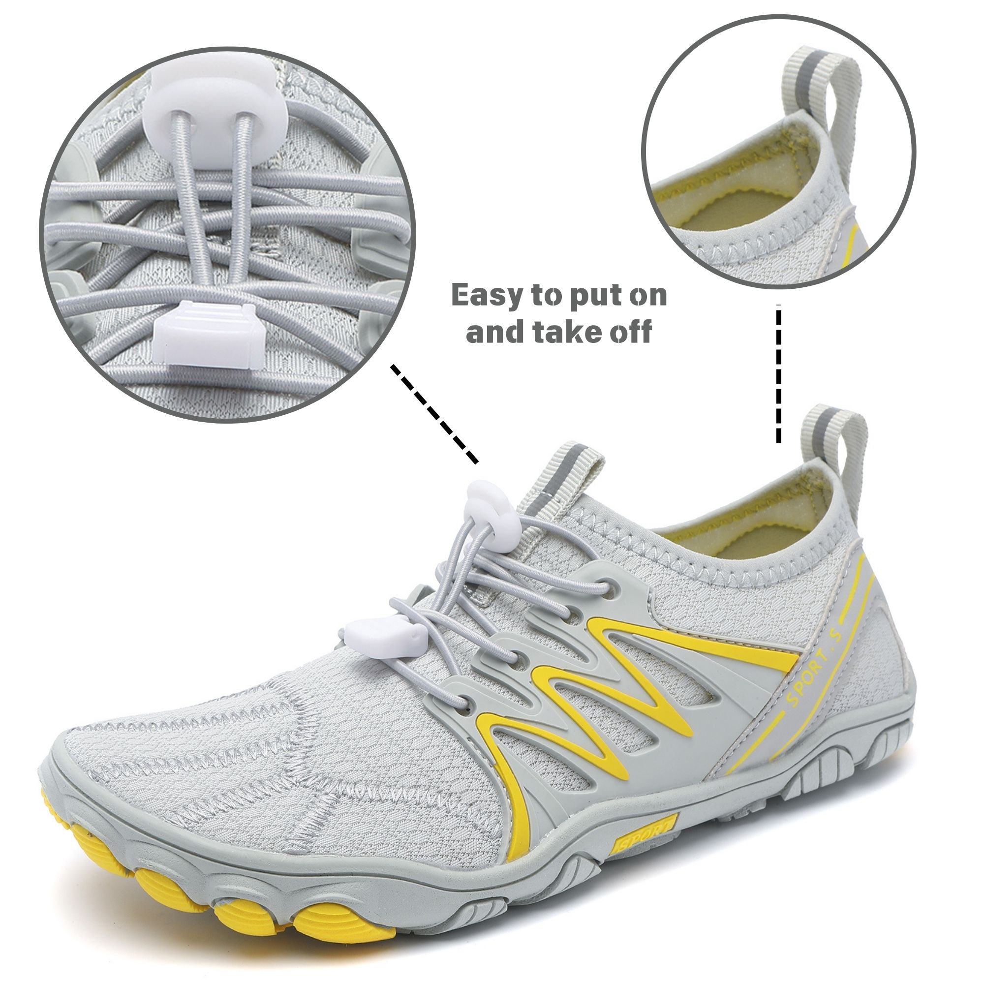 Barefoot Shoes for Women & Men Wide Toe Box Hiking Water Shoes