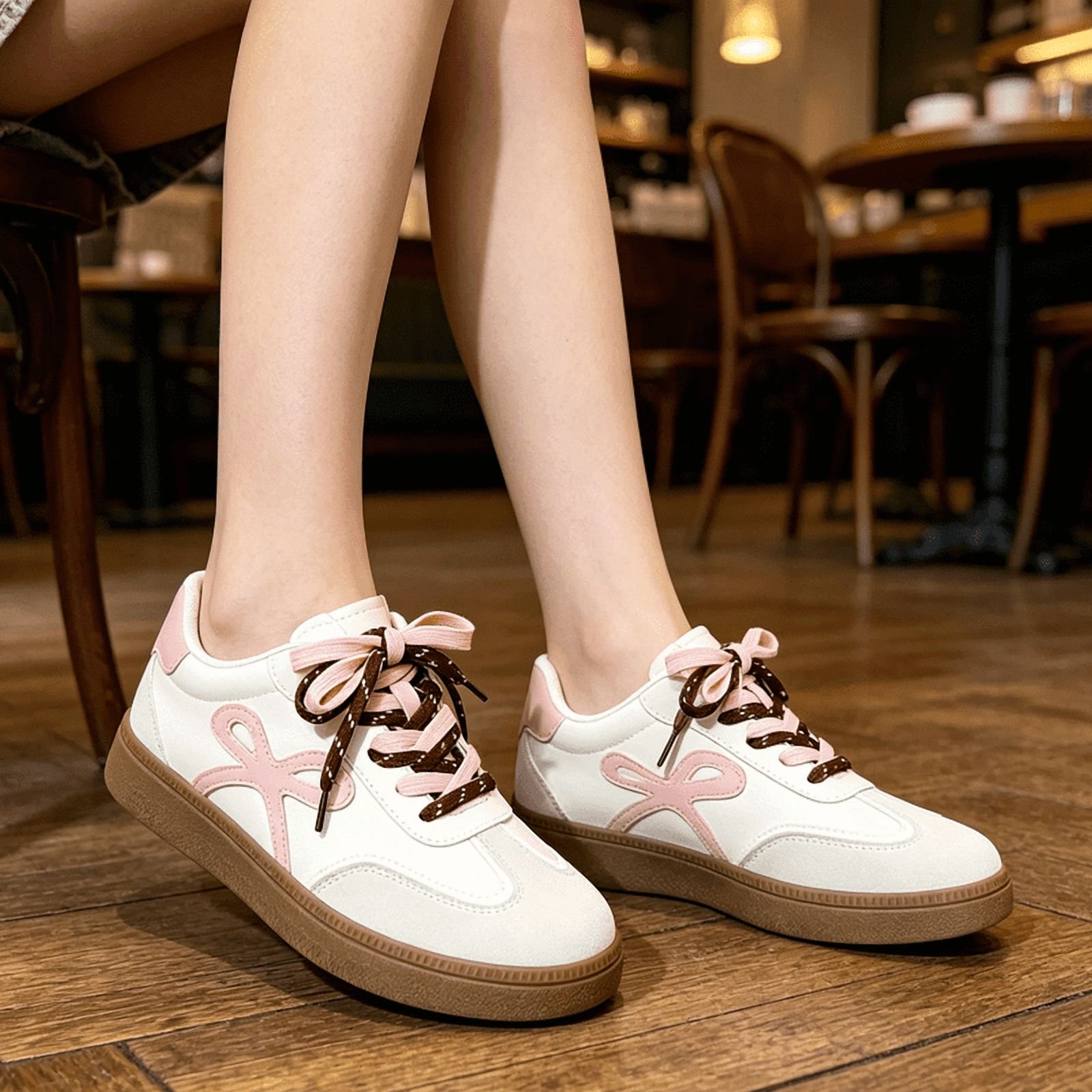 2026 Breathable Bow-Knot Sneakers for Women