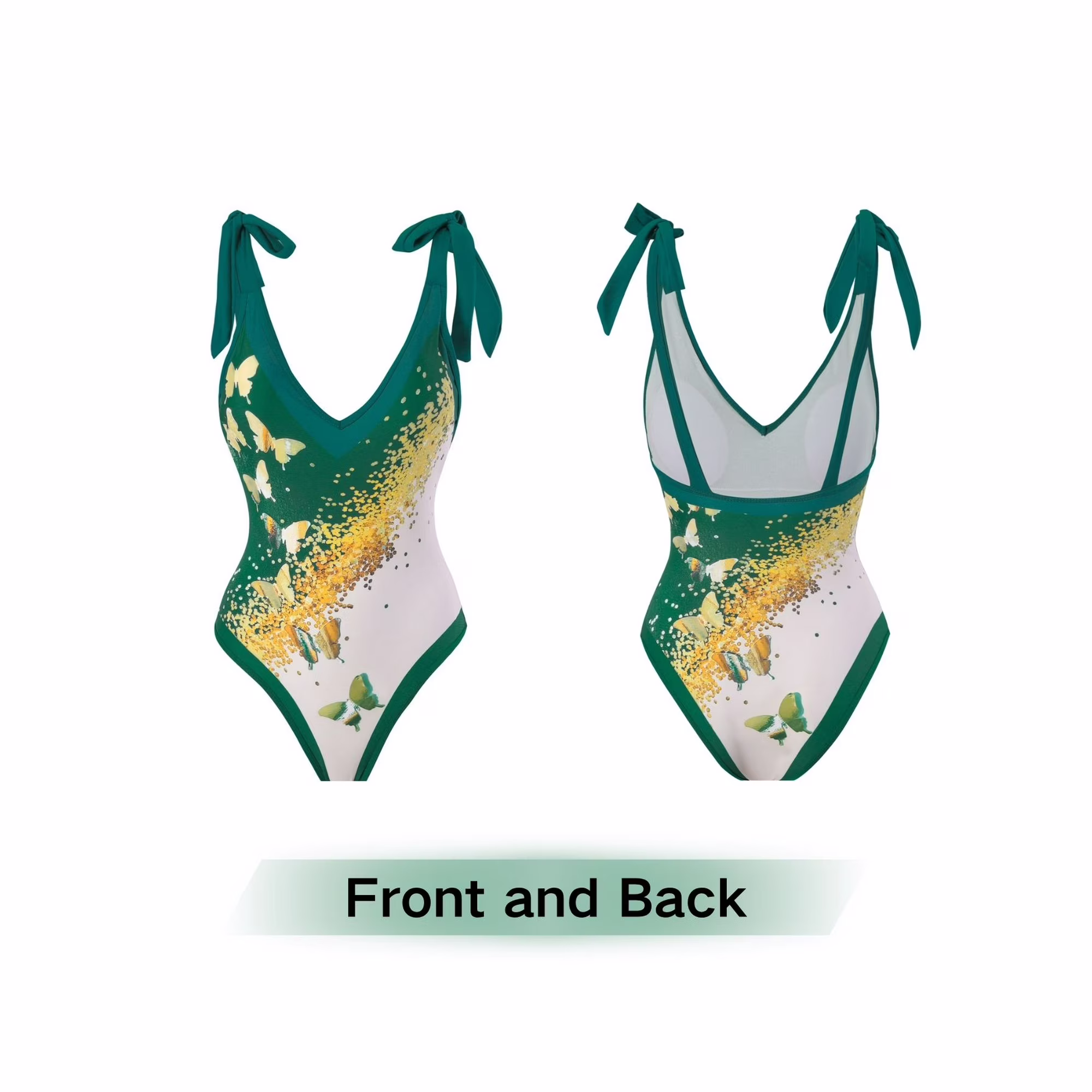 Women's One Piece Swimsuit with Cover up Beach Skirt Sarong