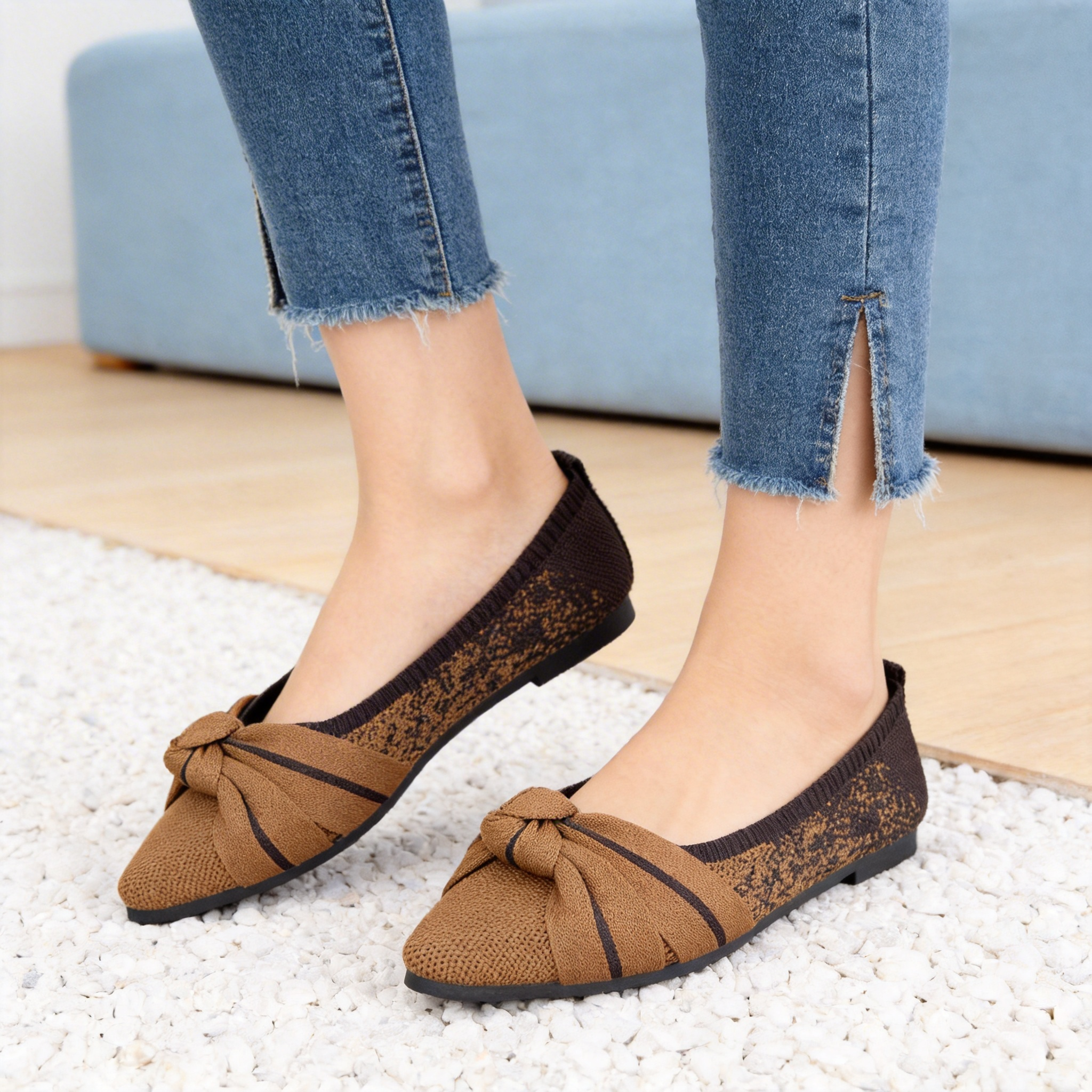 BERANMEY Flats for Women Slip On Ballet Flats Shoes for Women 