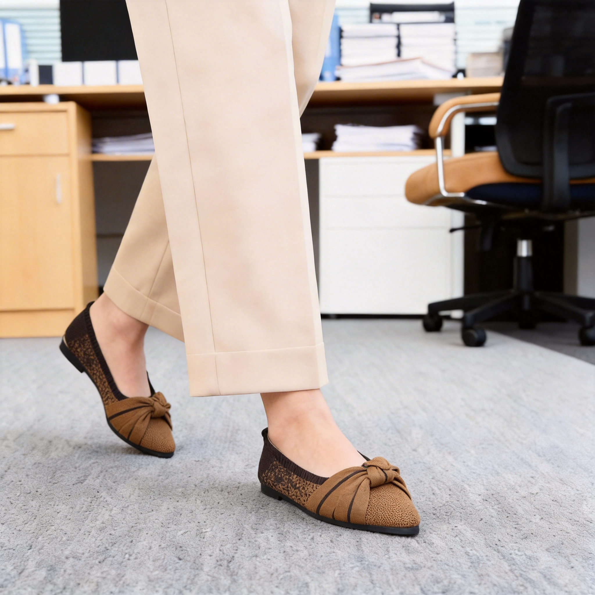 BERANMEY Flats for Women Slip On Ballet Flats Shoes for Women 