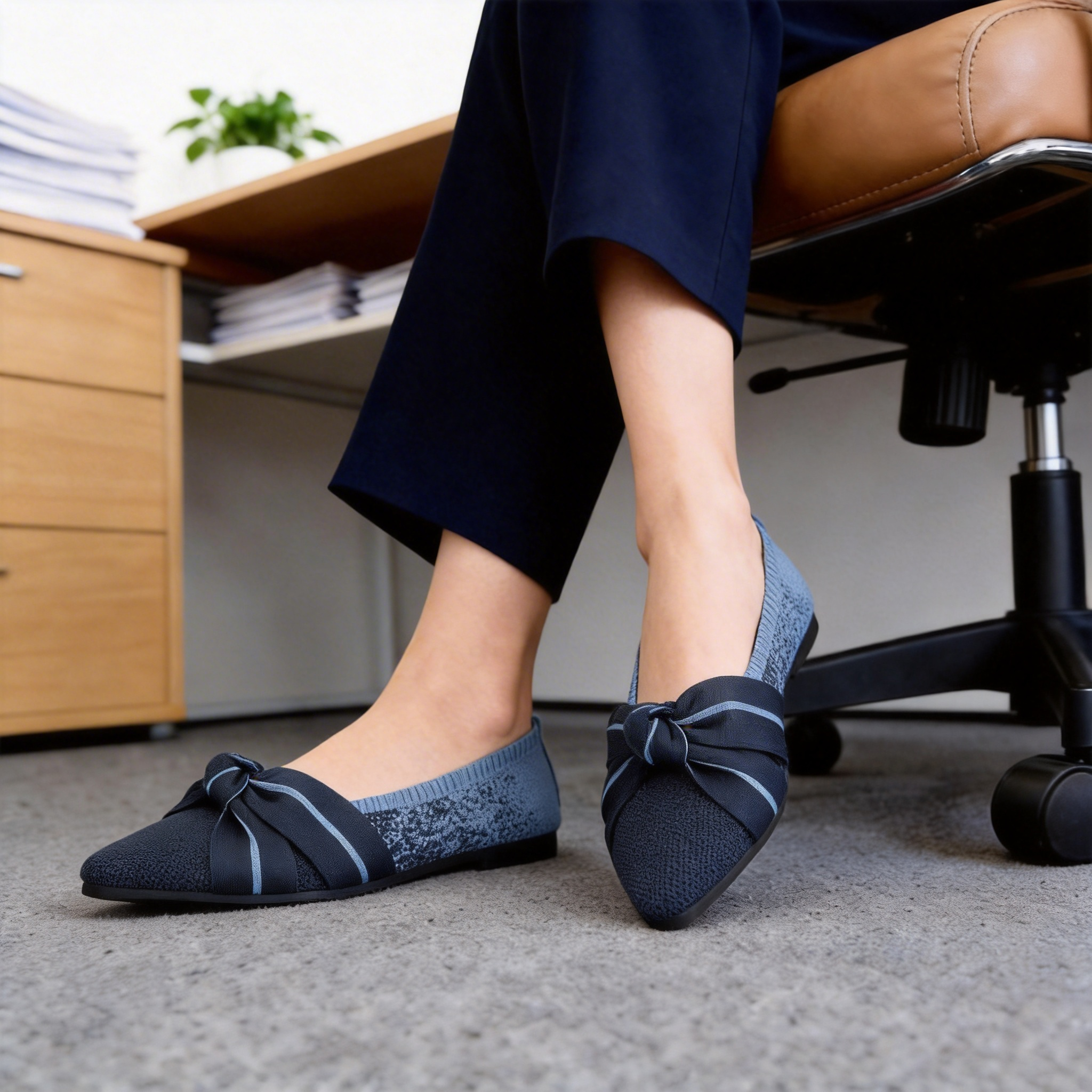 BERANMEY Flats for Women Slip On Ballet Flats Shoes for Women 