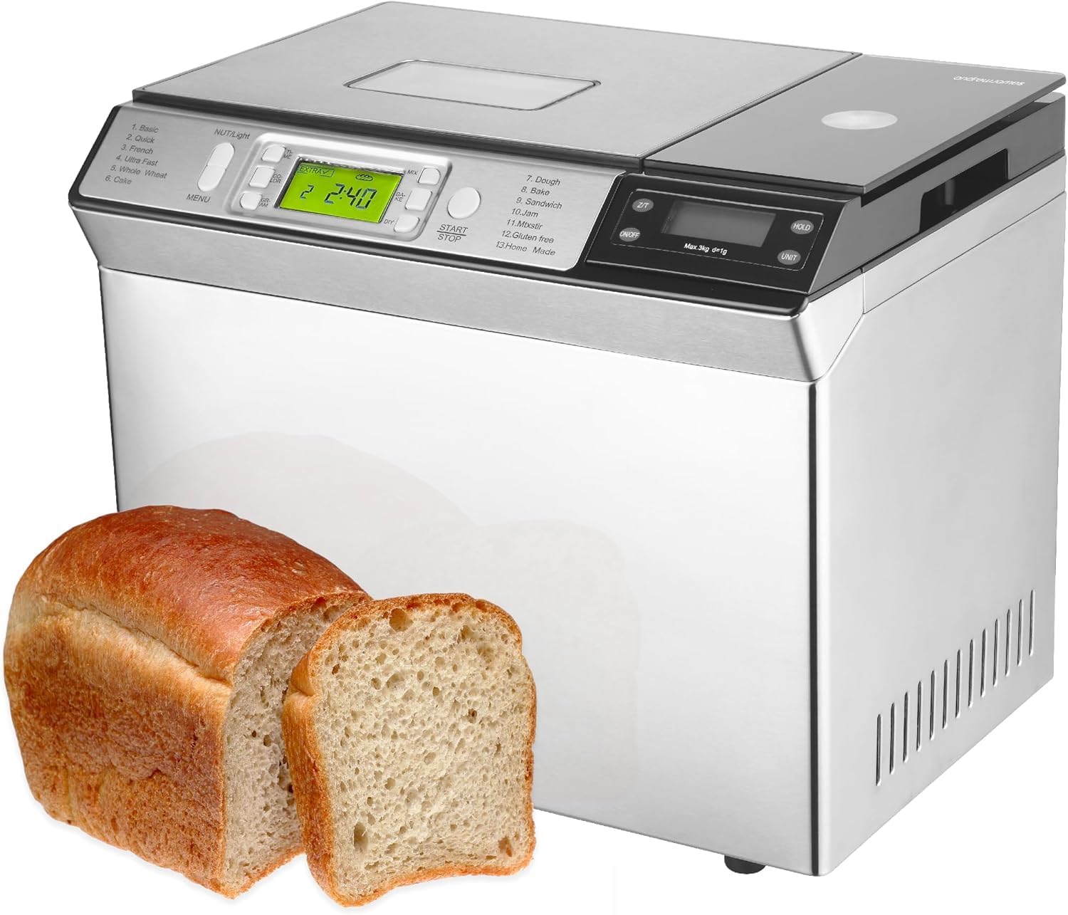 13-in-1 Bread Maker Effortless Homemade Bread